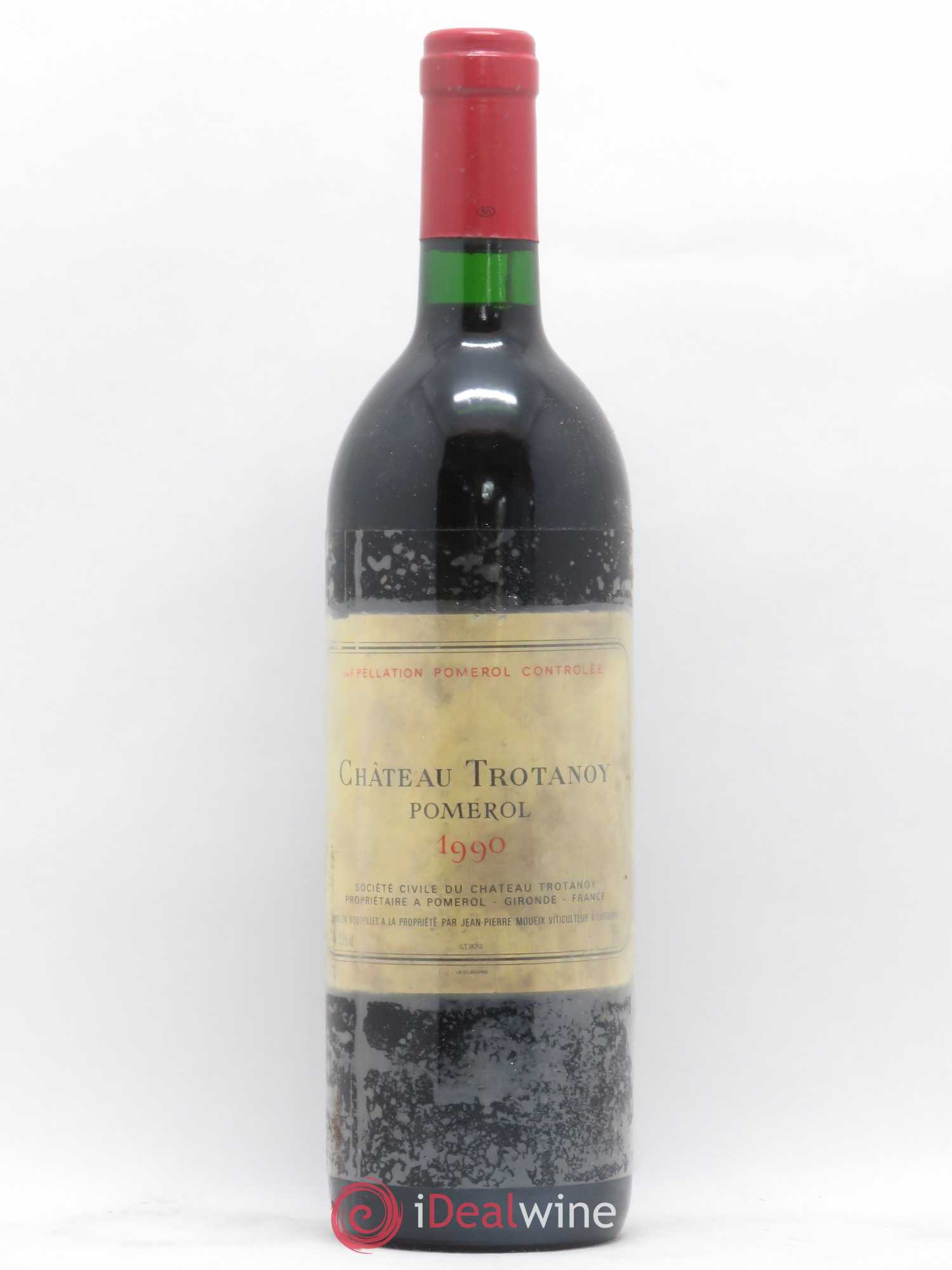 Château Trotanoy 1990 - Lot de 1 bouteille - 0