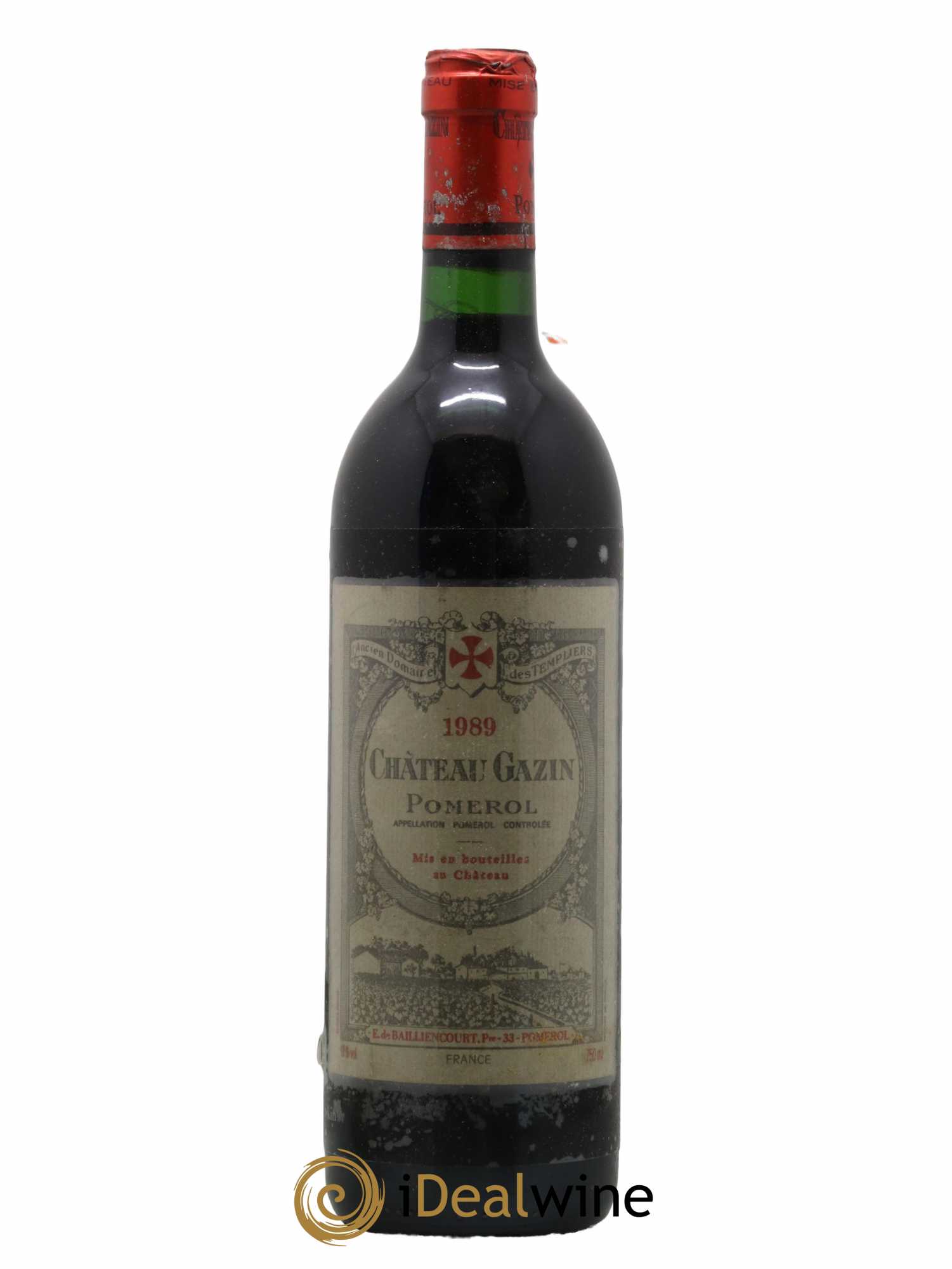 Château Gazin 1989 - Lot de 1 bouteille - 0