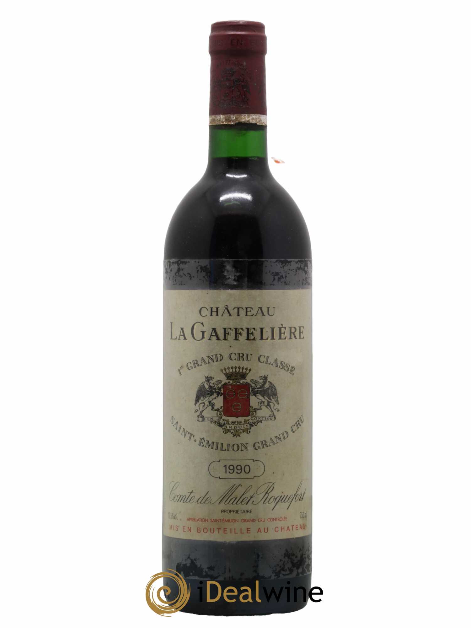 Château la Gaffelière 1er Grand Cru Classé B 1990 - Lot de 1 bouteille - 0
