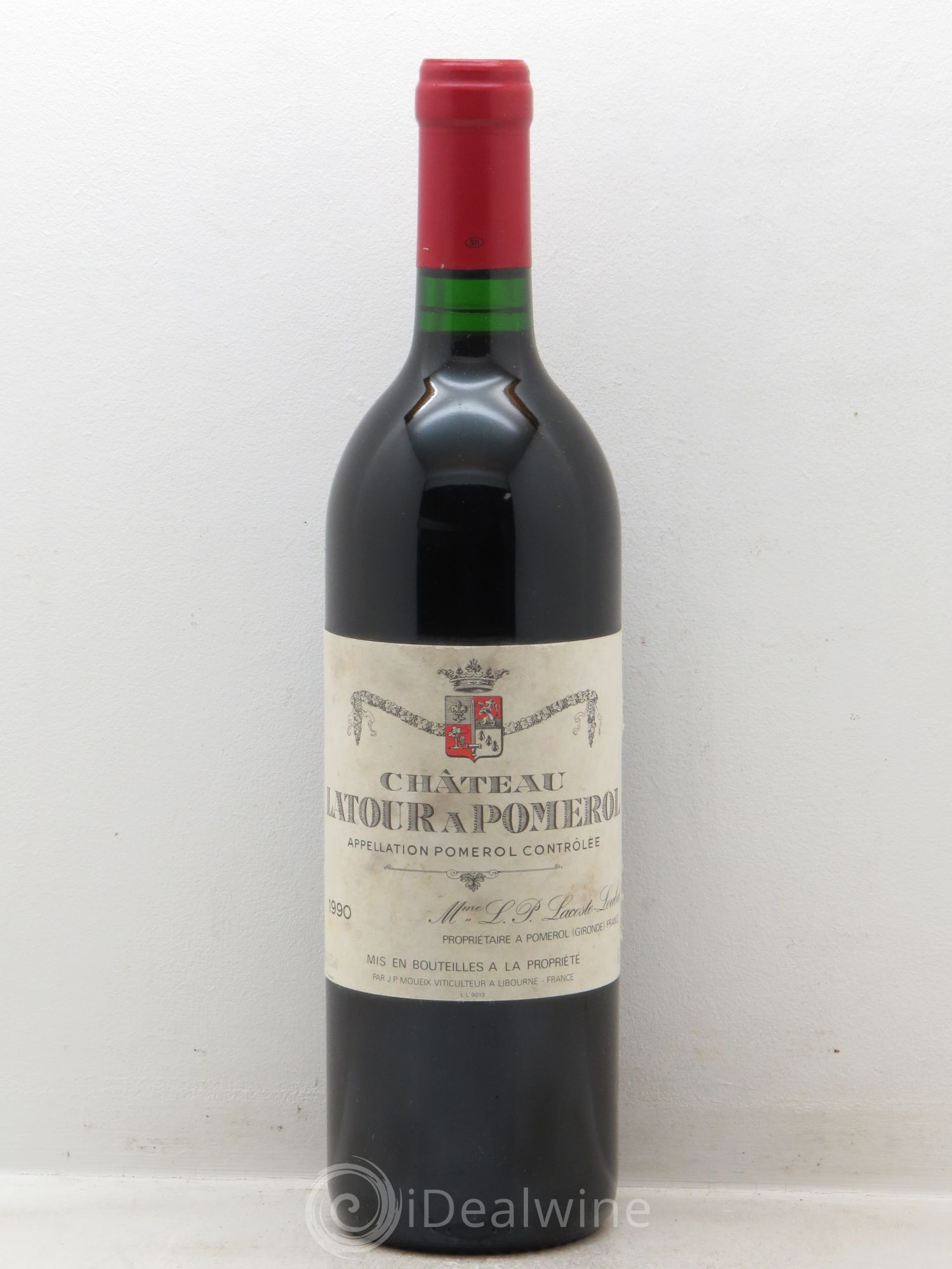 Château Latour à Pomerol 1990 - Lot de 1 bouteille - 0