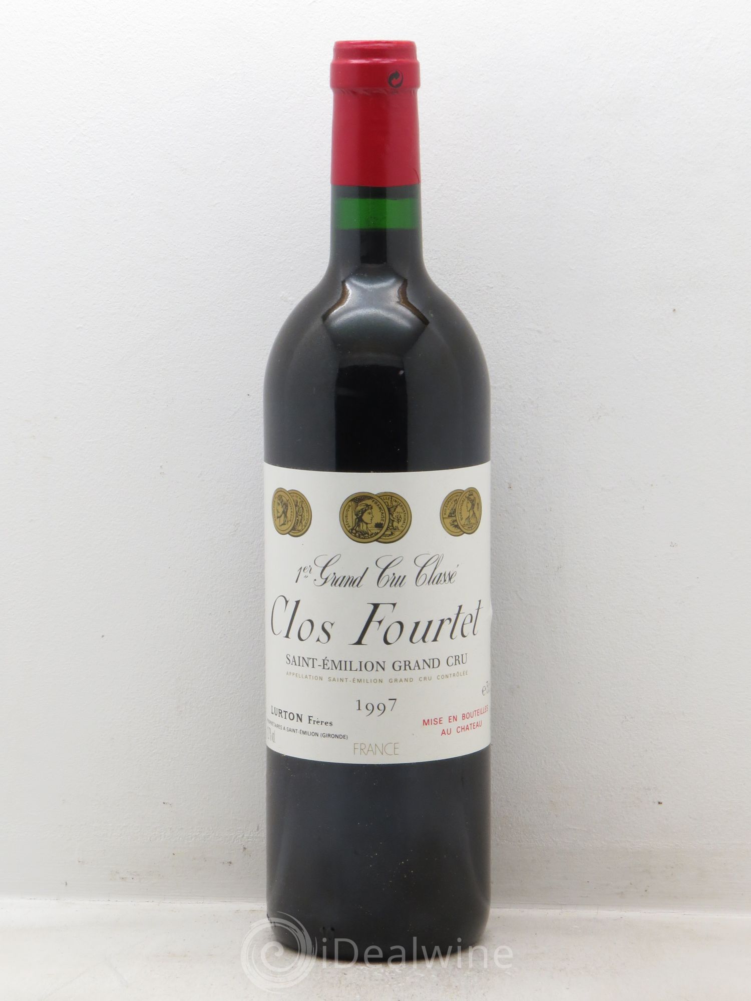 Clos Fourtet 1er Grand Cru Classé B 1997 - Lot de 6 bouteilles - 0