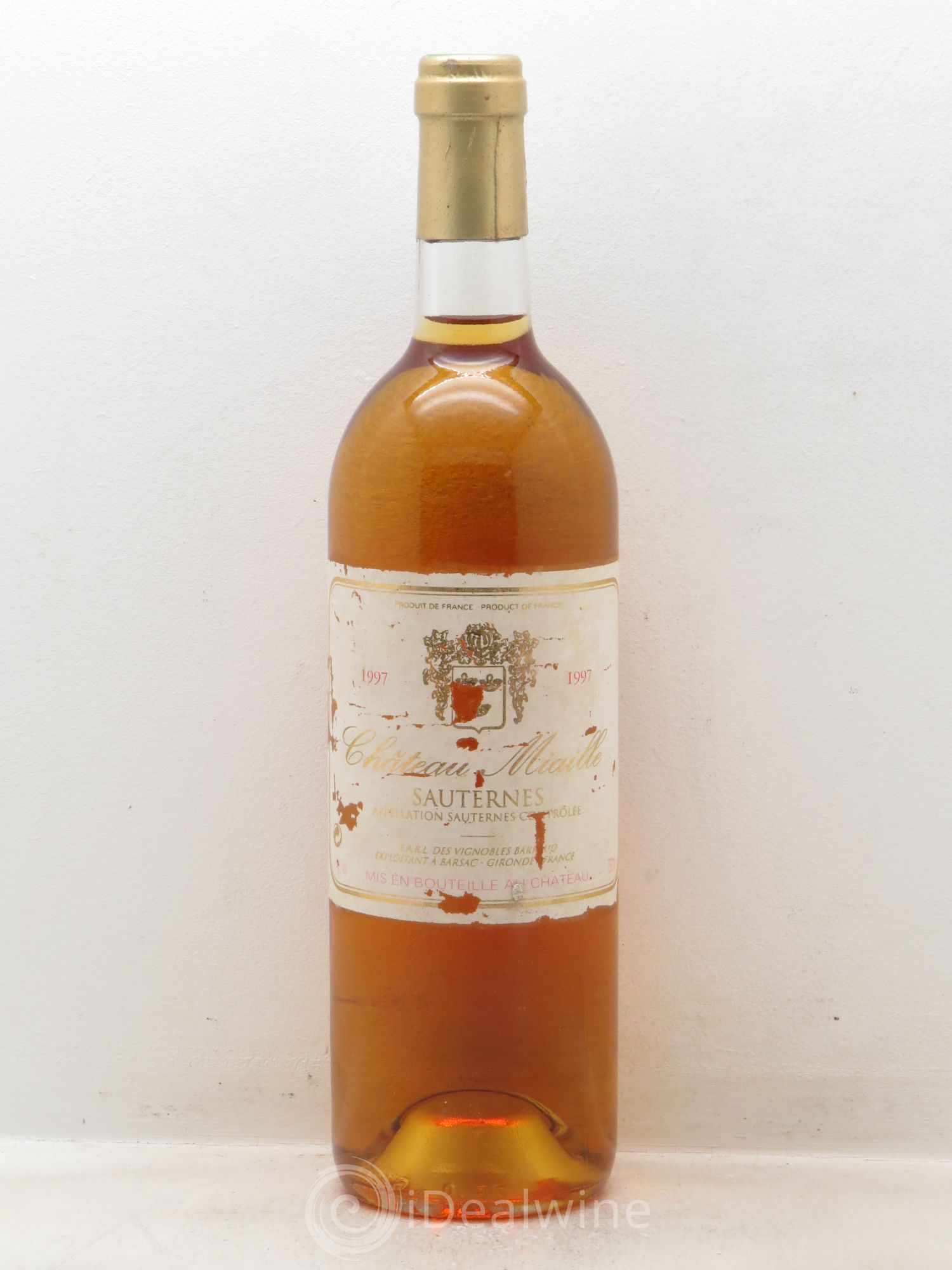 Sauternes Sauternes Miaille 1997 - Posten von 1 Flasche - 0