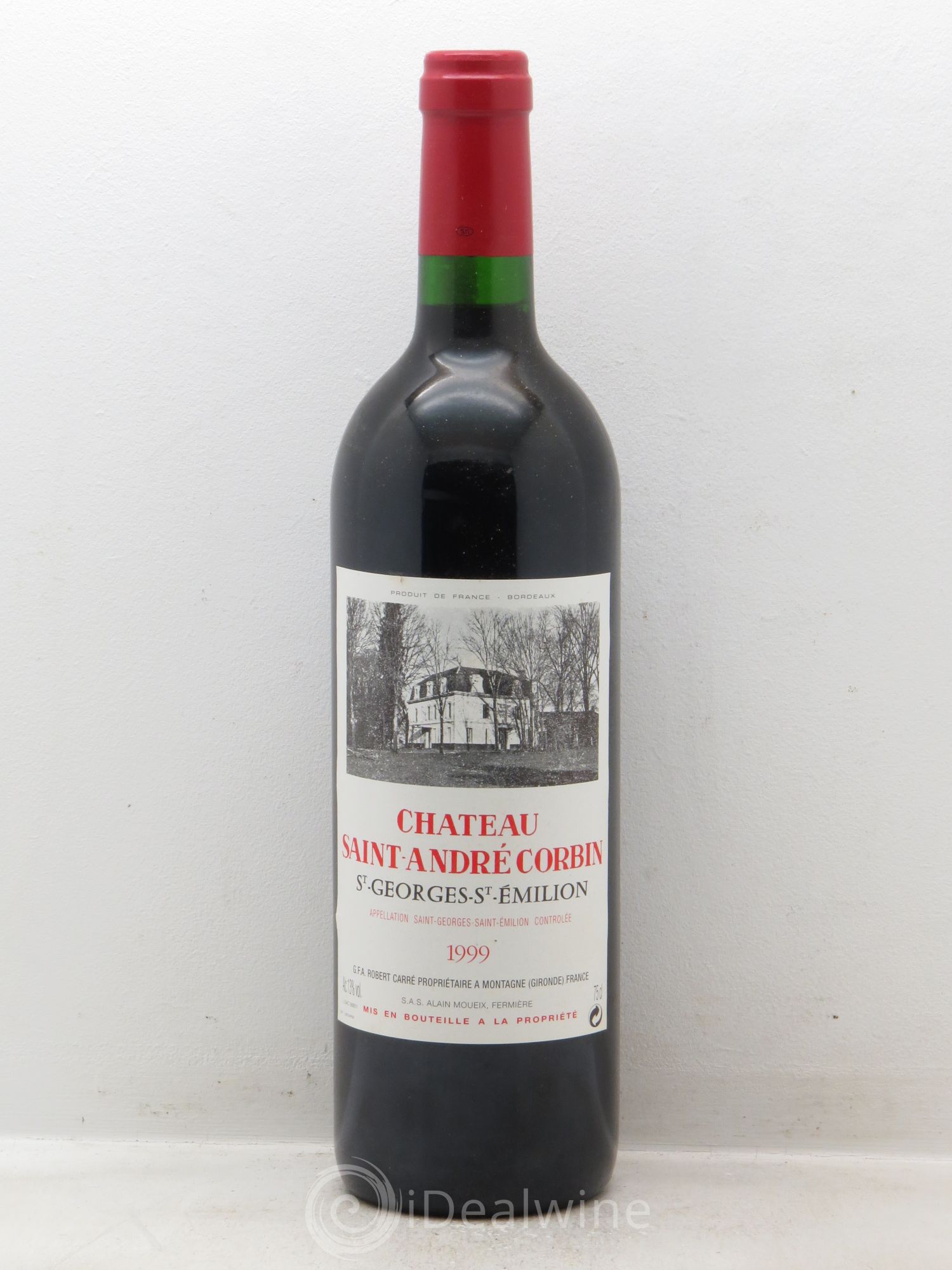 Bordeaux Château Saint André Corbin Saint Georges St Emilion 1999 - Posten von 6 Flaschen - 0