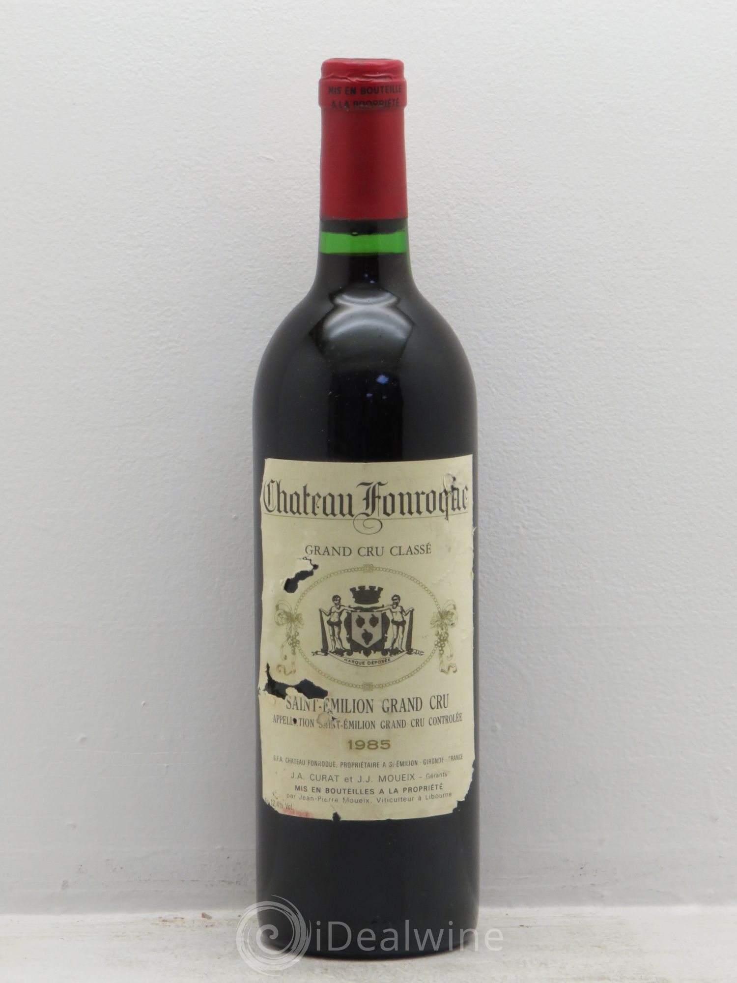 Château Fonroque Grand Cru Classé 1985 - Lot de 1 bouteille - 0