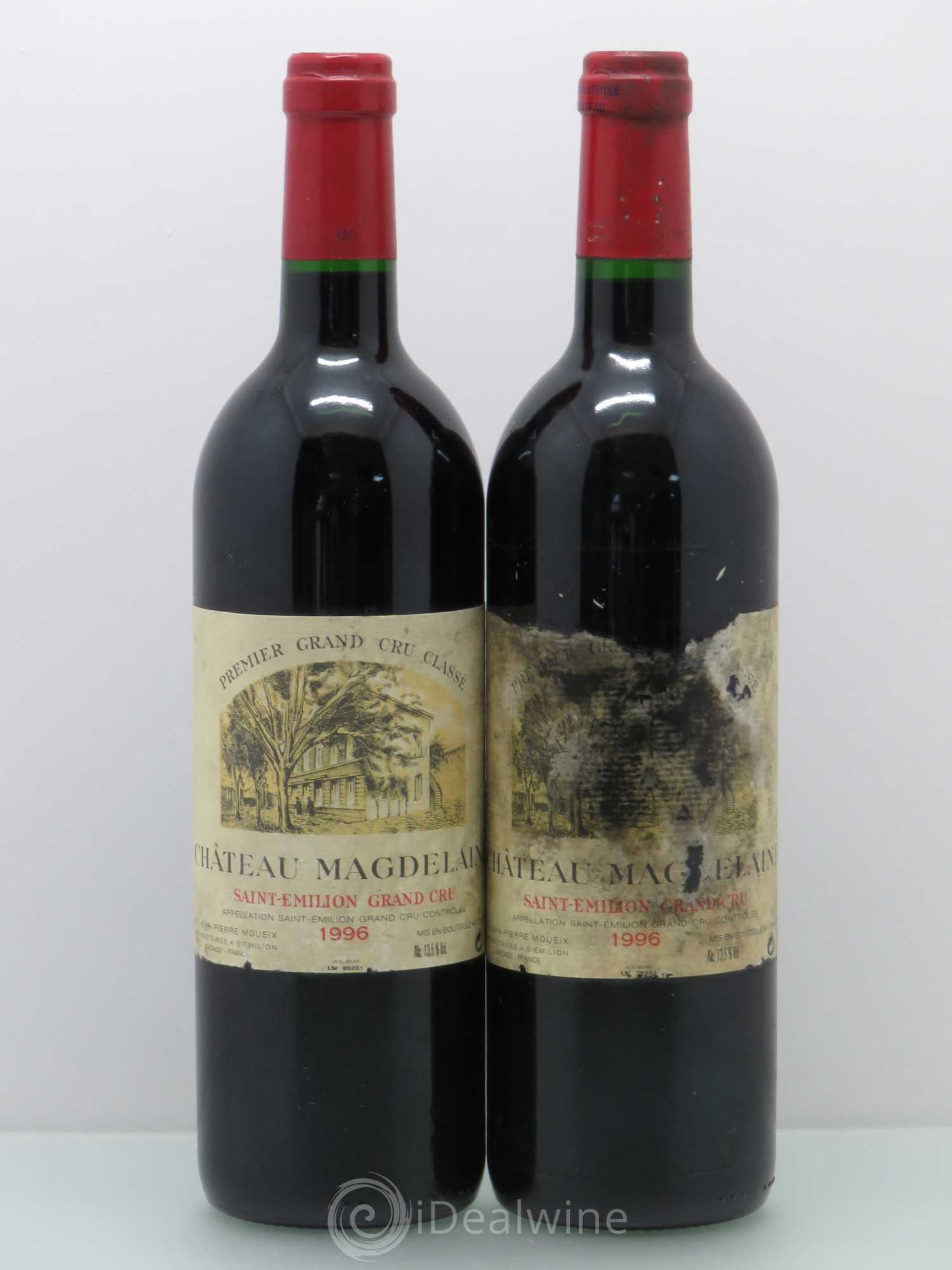 Château Magdelaine 1996 - Lot de 2 bouteilles - 0