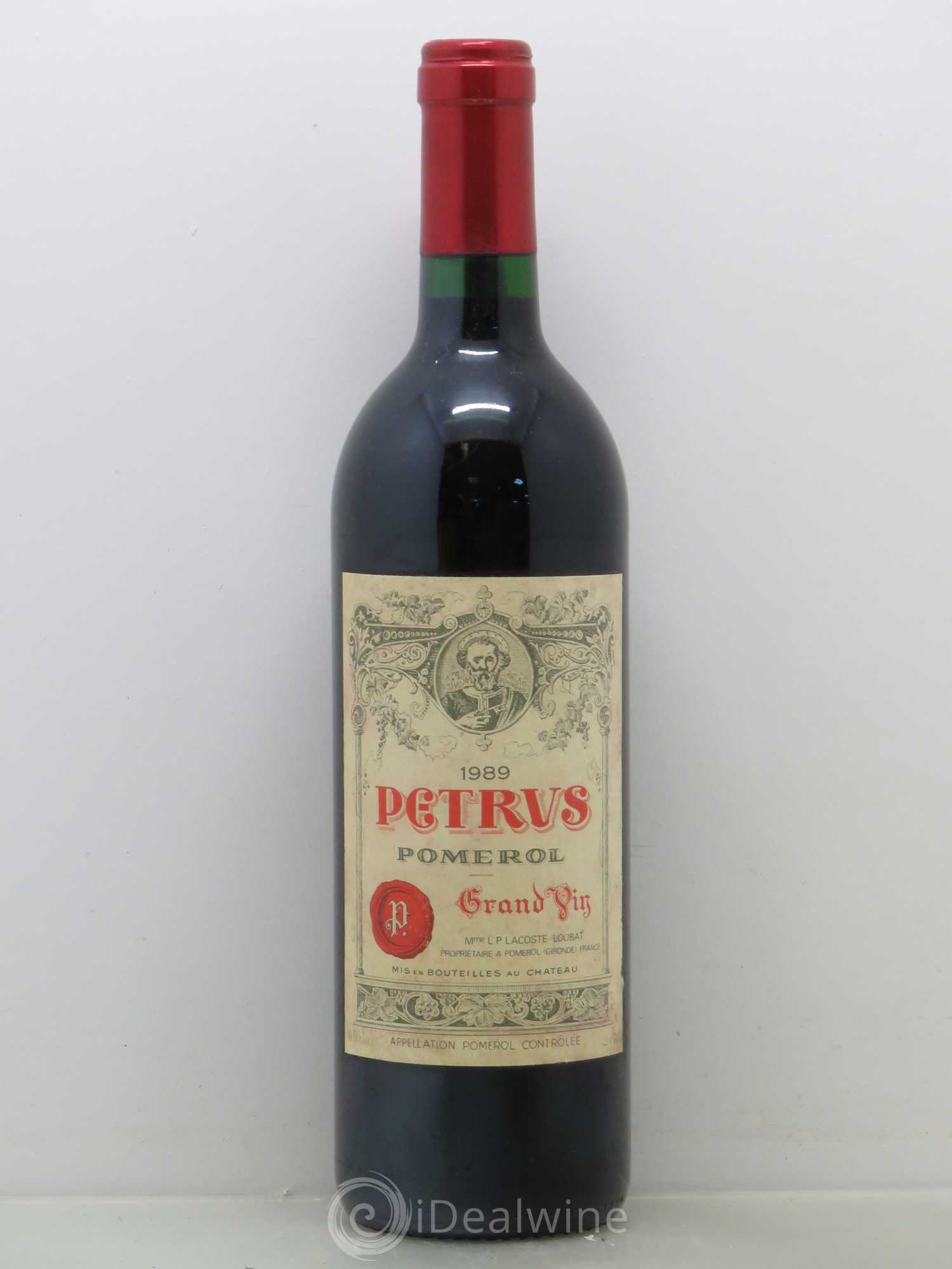 Petrus 1989 - Lot de 1 bouteille - 0