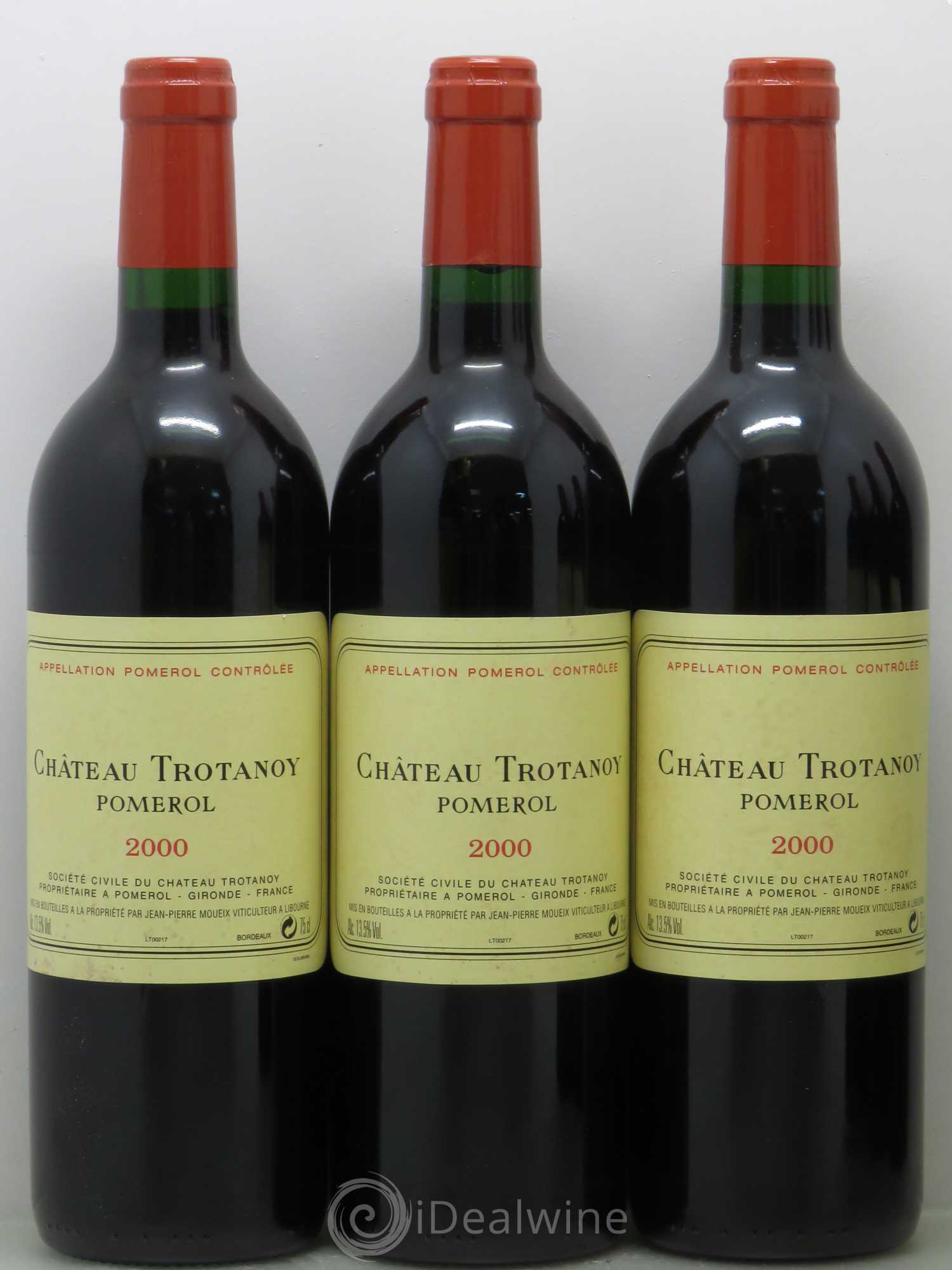 Château Trotanoy 2000 - Lot de 6 bouteilles - 1