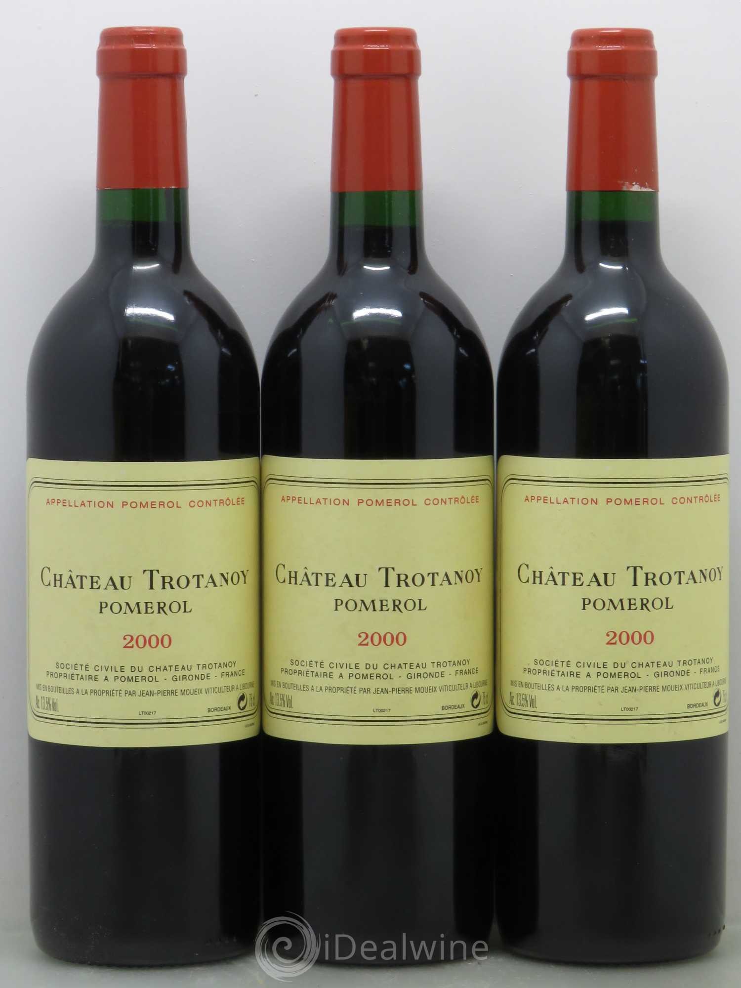 Château Trotanoy 2000 - Lot de 6 bouteilles - 2