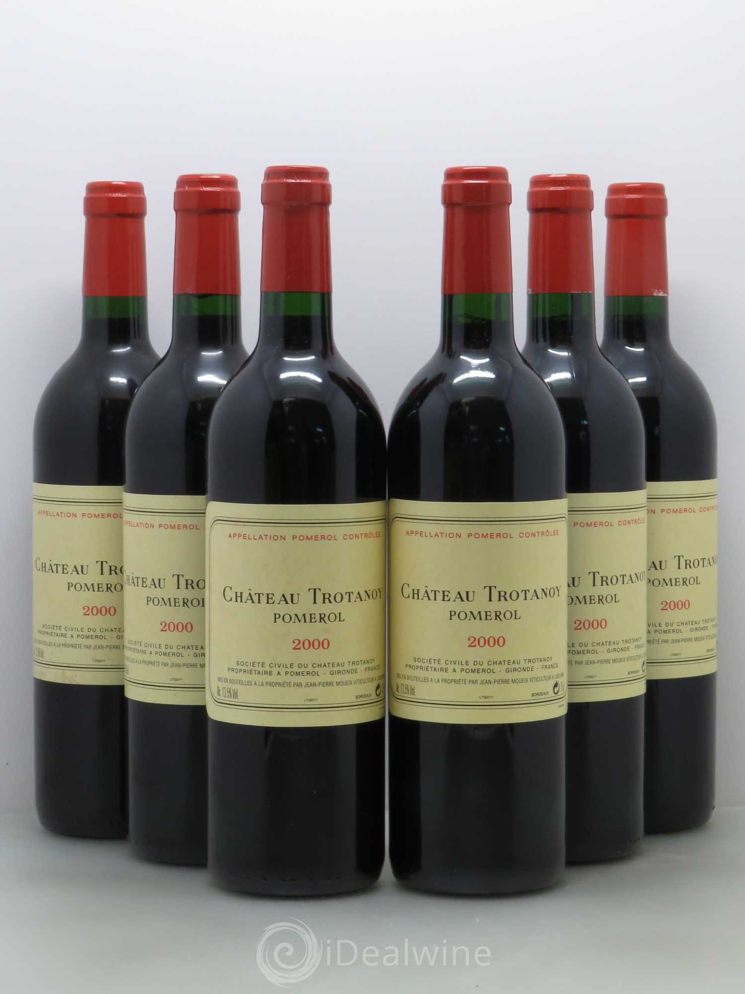 Château Trotanoy 2000 - Lot de 6 bouteilles - 0