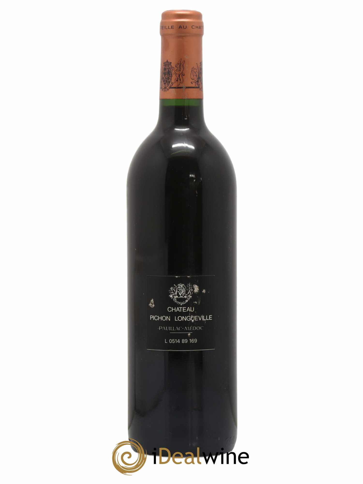 Pichon Longueville Baron 2ème Grand Cru Classé 1989 - Lot de 1 bouteille - 1