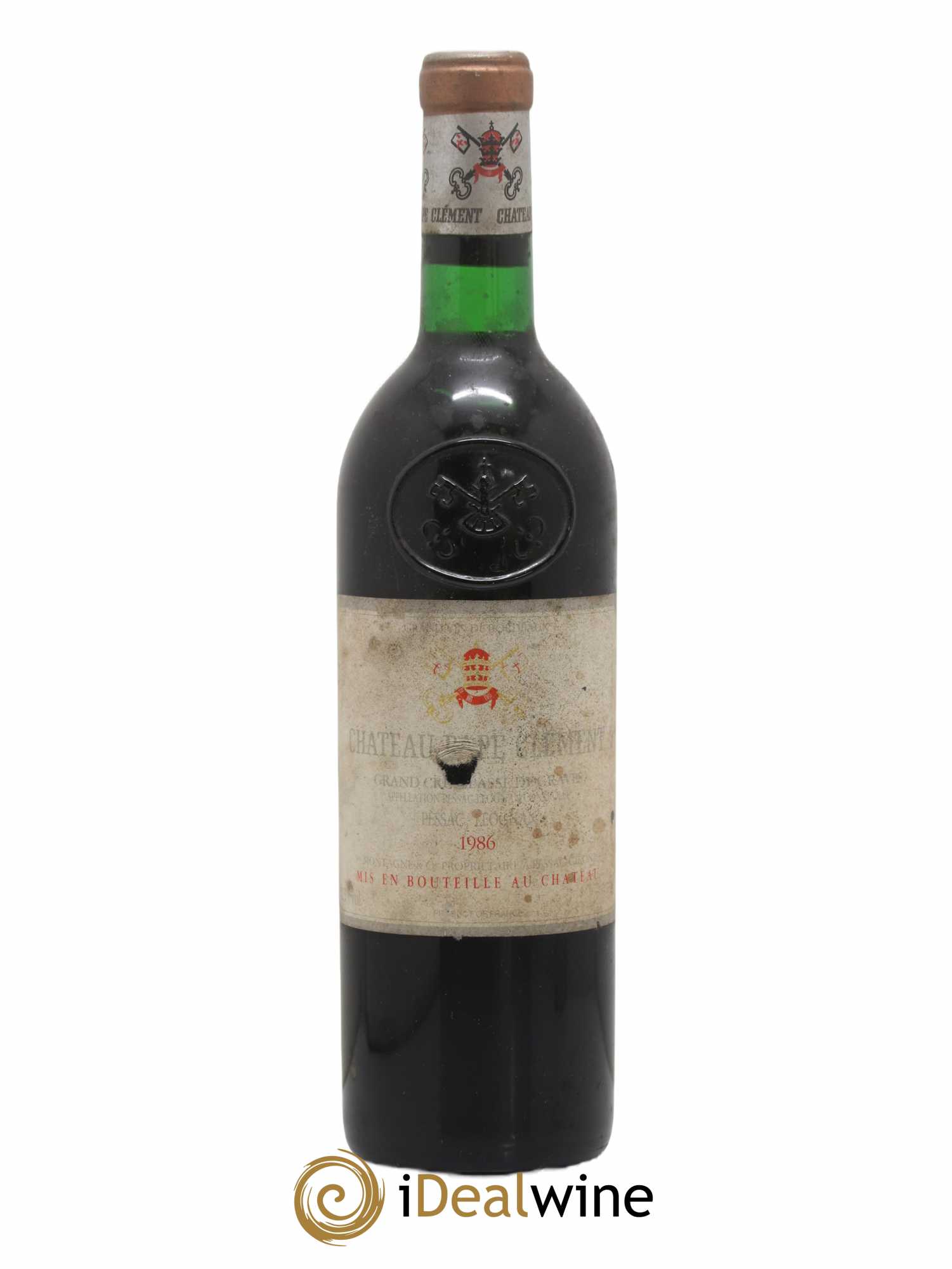 Château Pape Clément Cru Classé de Graves 1986 - Lot de 1 bouteille - 0