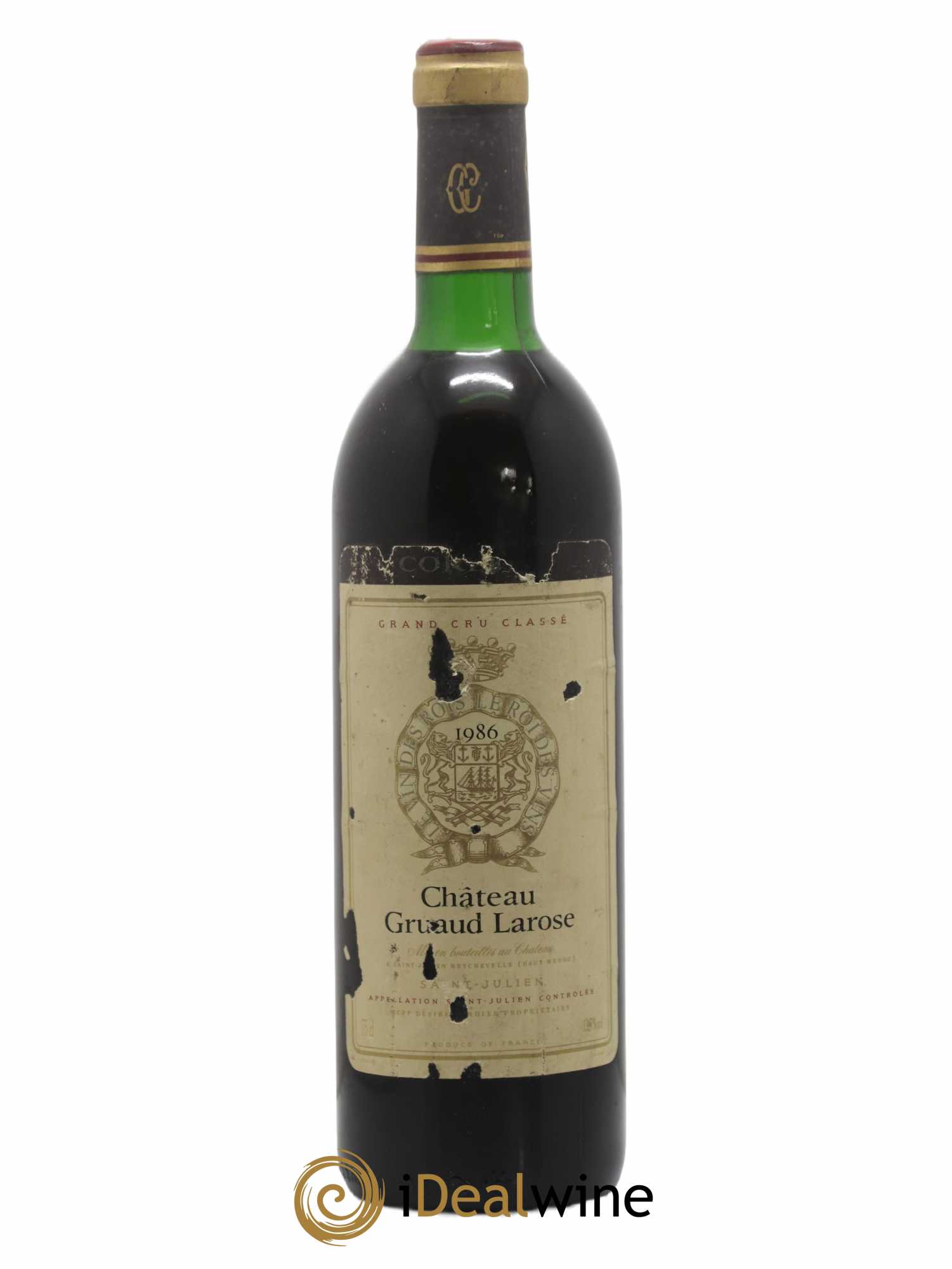 Château Gruaud Larose 2ème Grand Cru Classé 1986 - Lot de 1 bouteille - 0