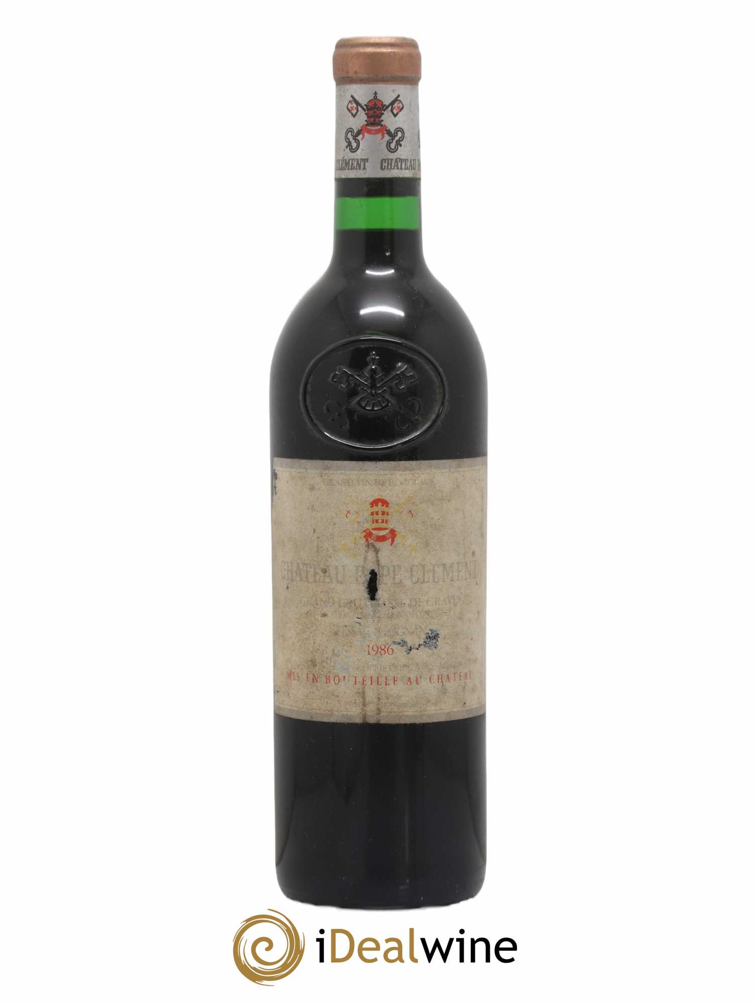 Château Pape Clément Cru Classé de Graves 1986 - Lot de 1 bouteille - 0