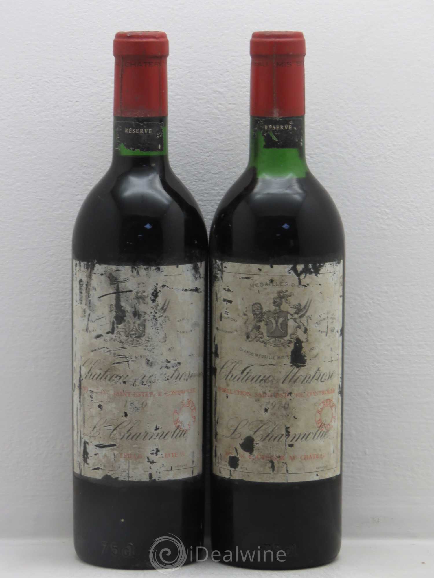 Château Montrose 2ème Grand Cru Classé 1970 - Lot de 2 bouteilles - 0