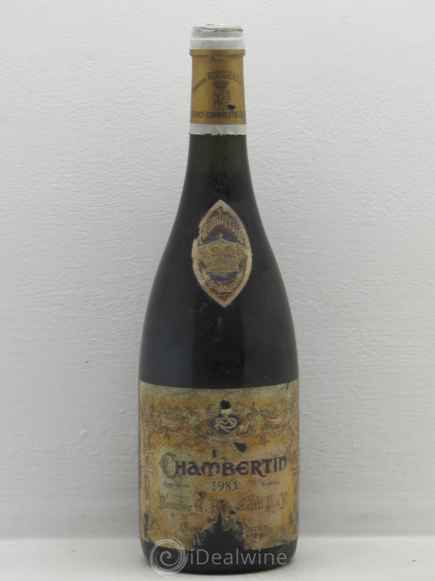 Chambertin Grand Cru Armand Rousseau (Domaine) 1985 - Lot de 1 bouteille - 0