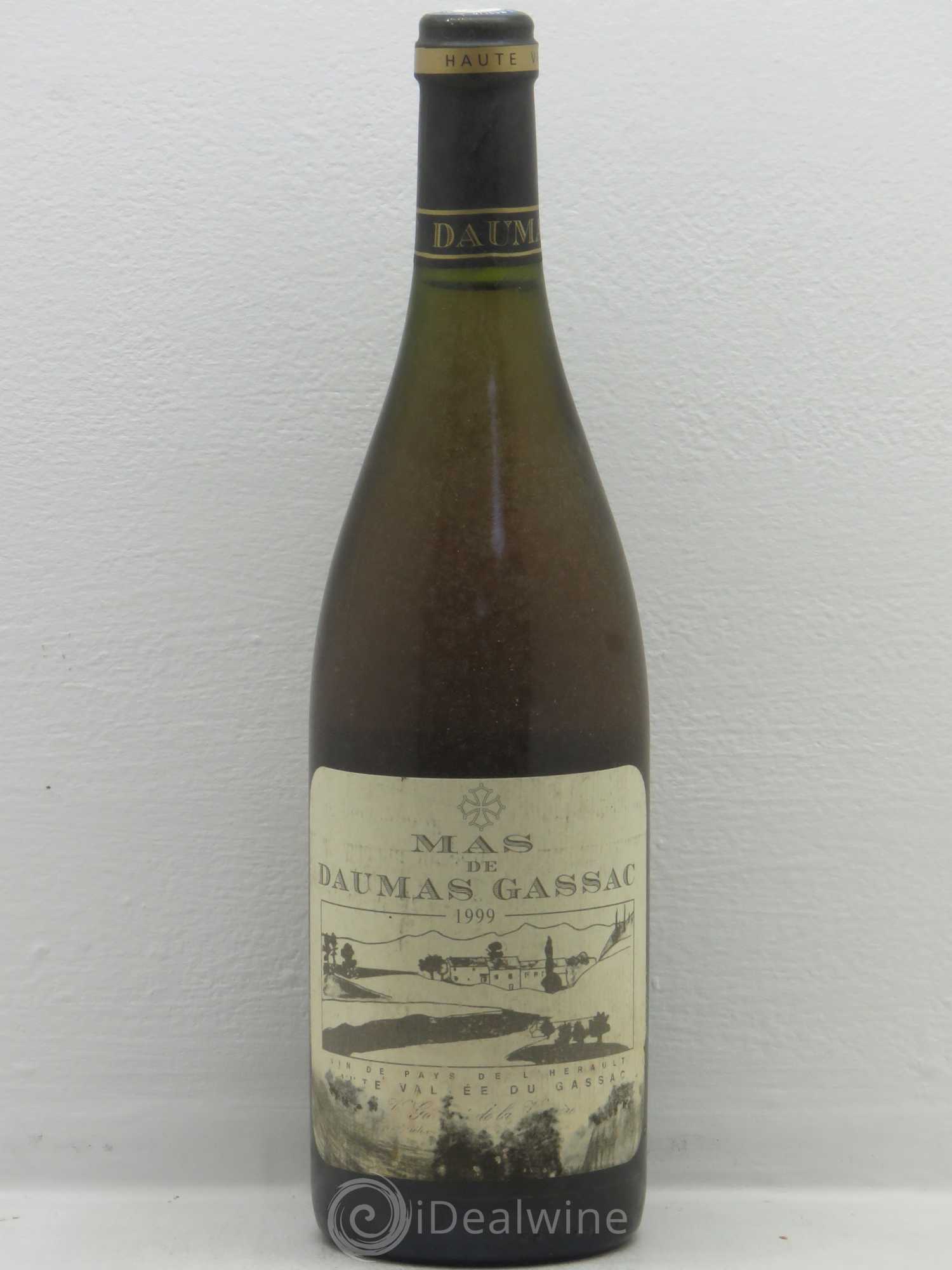 Saint-Guilhem-le-Désert - Cité d'Aniane Mas Daumas Gassac Famille Guibert de La Vaissière 1999 - Lot de 1 bouteille - 0