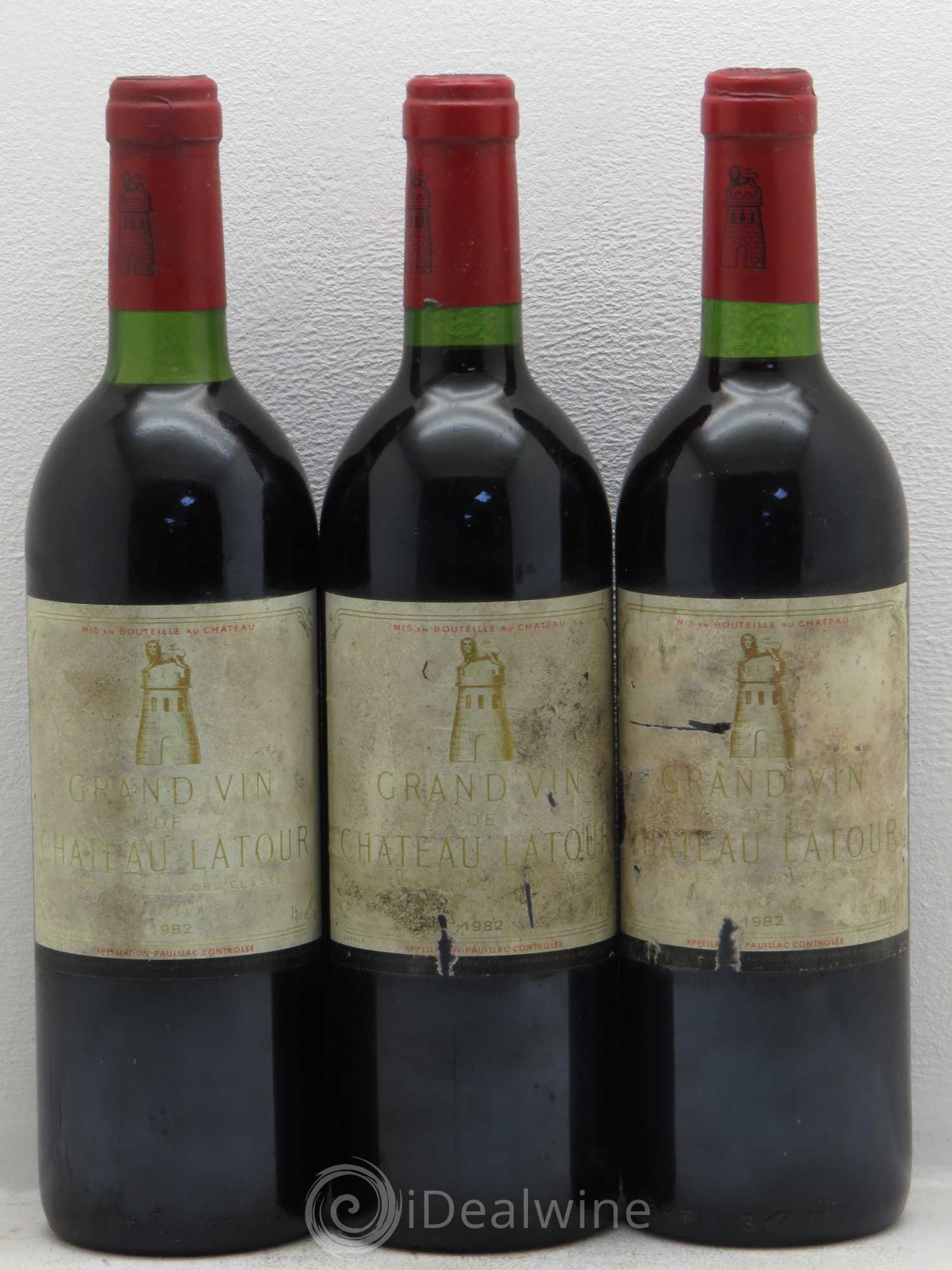 Château Latour 1er Grand Cru Classé 1982 - Lot de 6 bouteilles - 2
