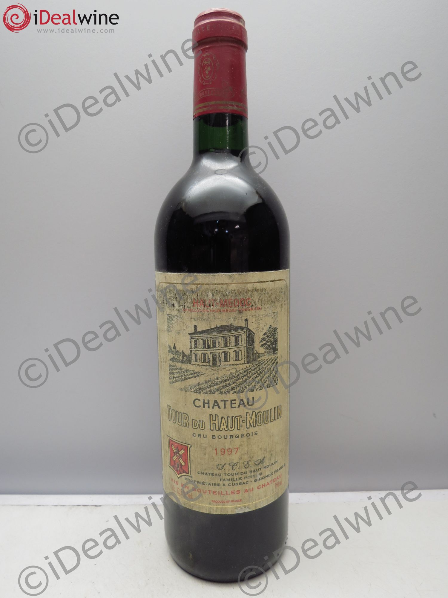 Château Tour du Haut Moulin Cru Bourgeois 1997 - Lot de 1 bouteille - 0