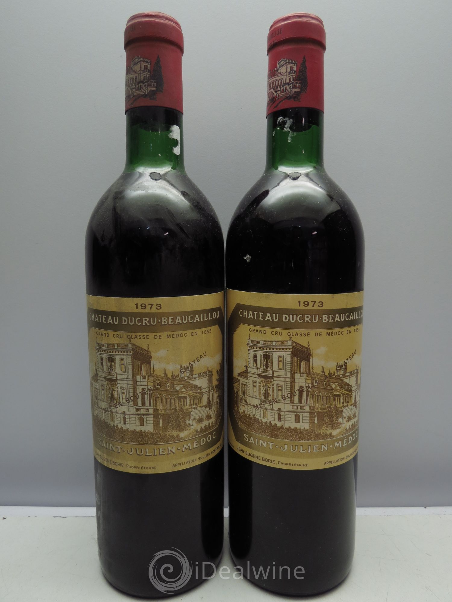 Château Ducru Beaucaillou 2ème Grand Cru Classé 1973 - Lot de 2 bouteilles - 0