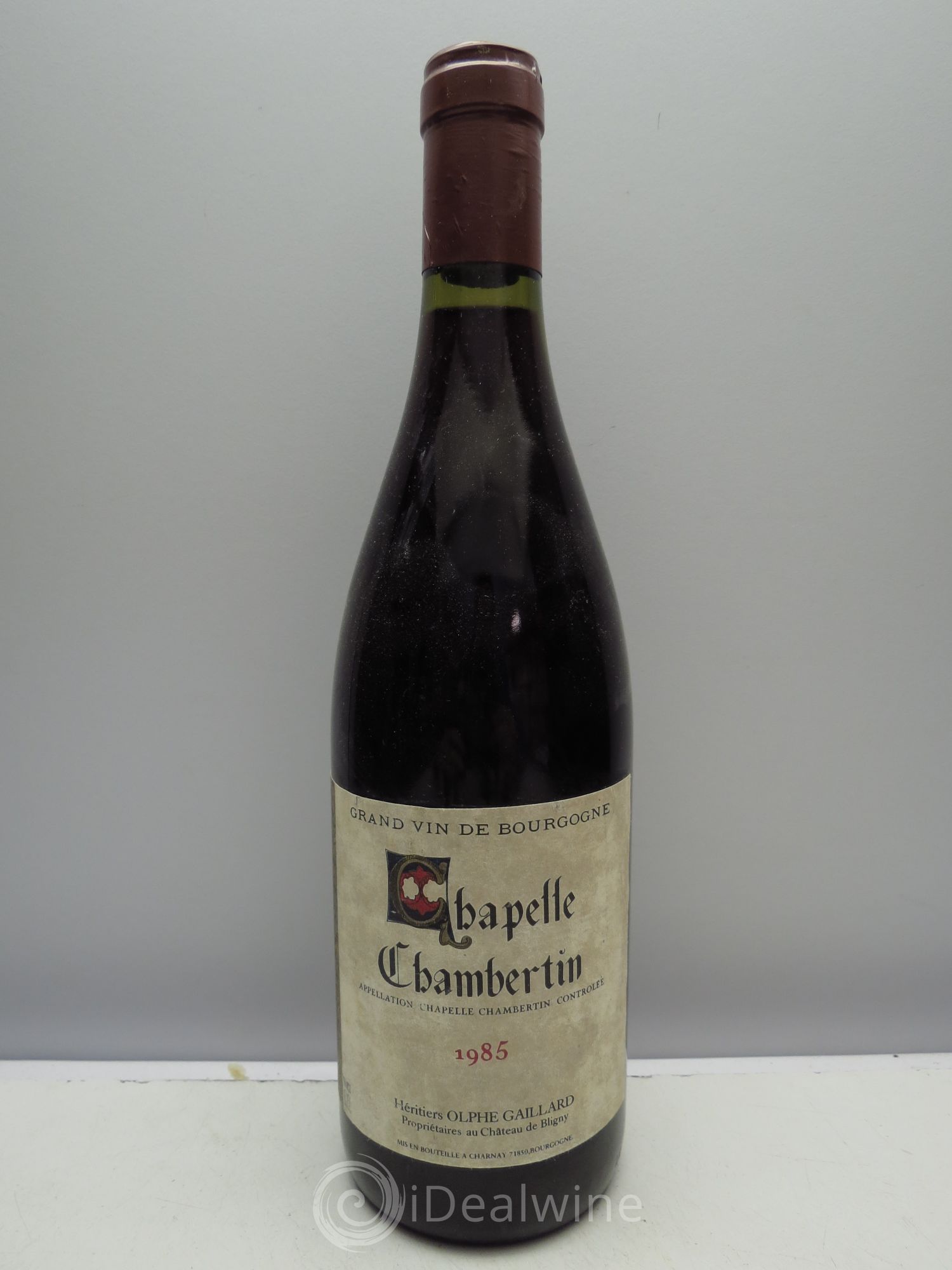 Chapelle-Chambertin Grand Cru Château de Bligny 1985 - Lot de 6 bouteilles - 0