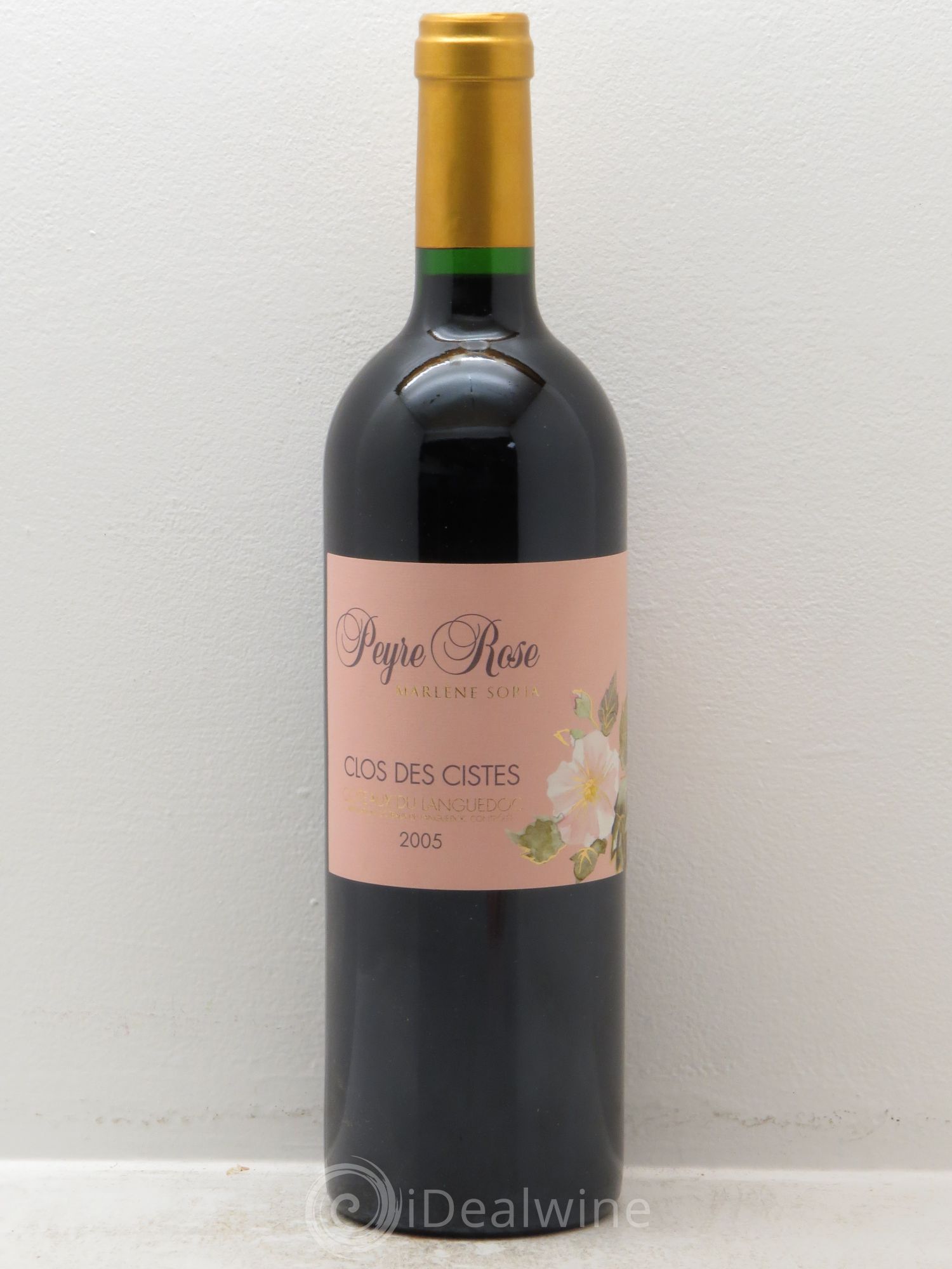 Vin de France (anciennement Coteaux du Languedoc) Domaine Peyre Rose Les Cistes Marlène Soria 2005 - Lot de 1 bouteille - 0