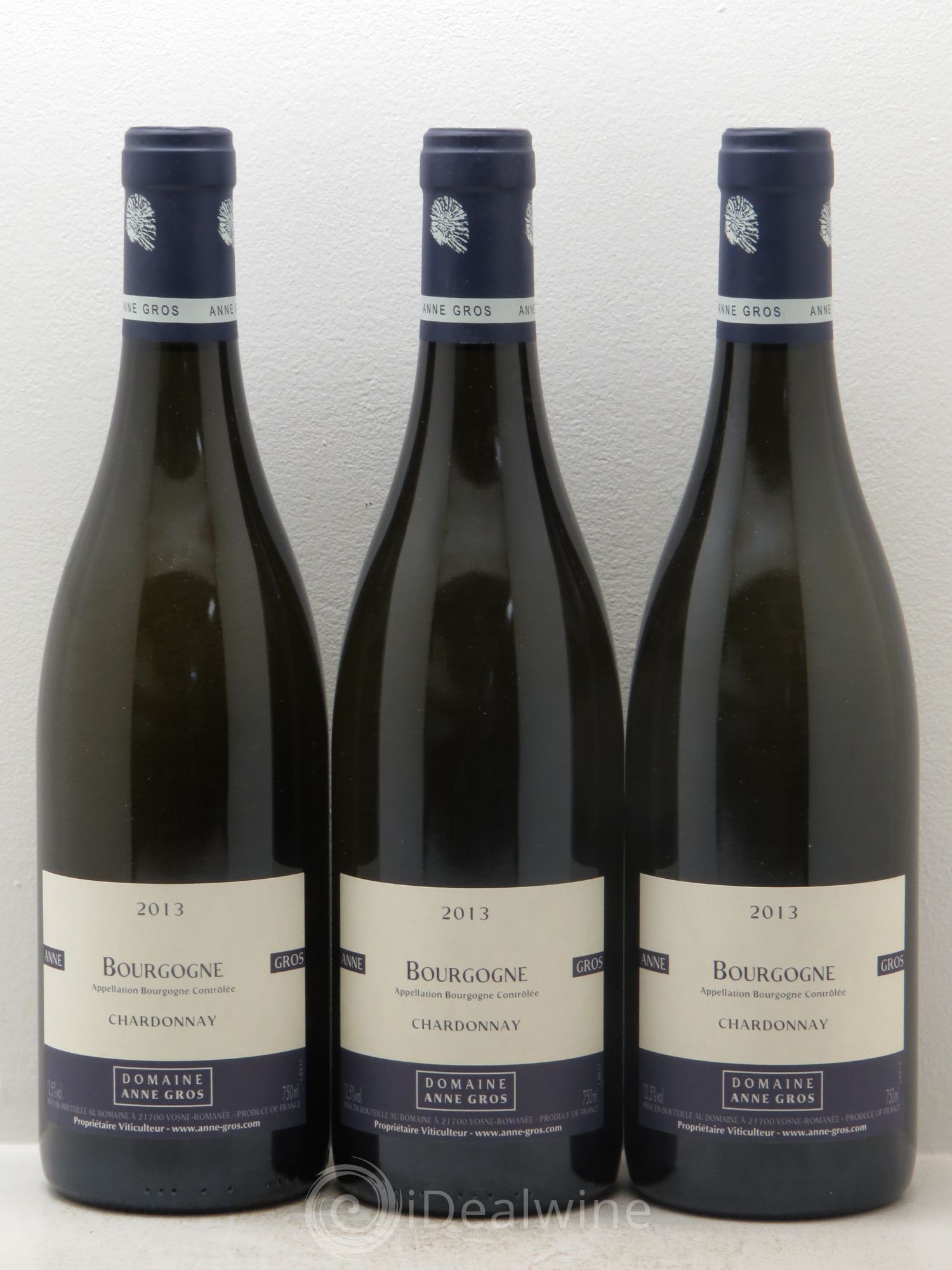 Bourgogne Anne Gros 2013 - Posten von 3 Flaschen - 0