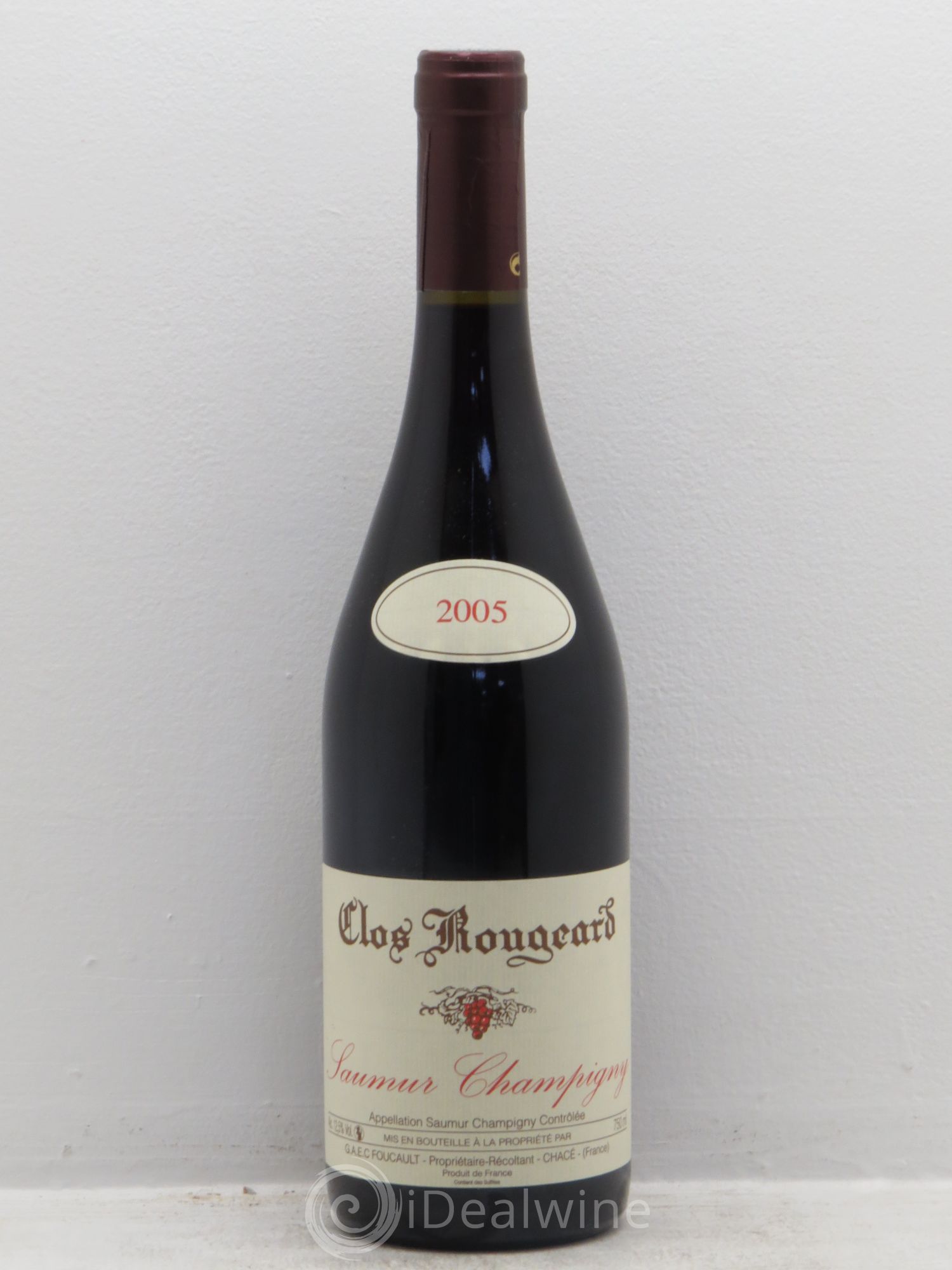 Saumur-Champigny Clos Rougeard 2005 - Lot de 1 bouteille - 0