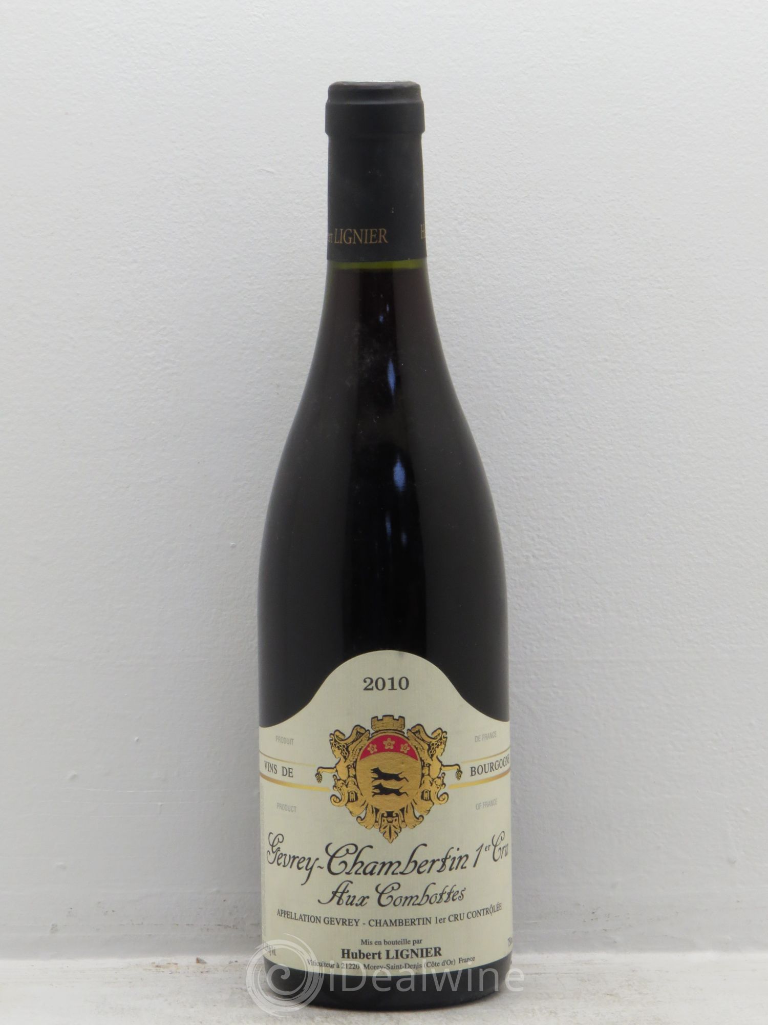Gevrey-Chambertin 1er Cru Aux Combottes Hubert Lignier (Domaine) 2010 - Lot de 1 bouteille - 0
