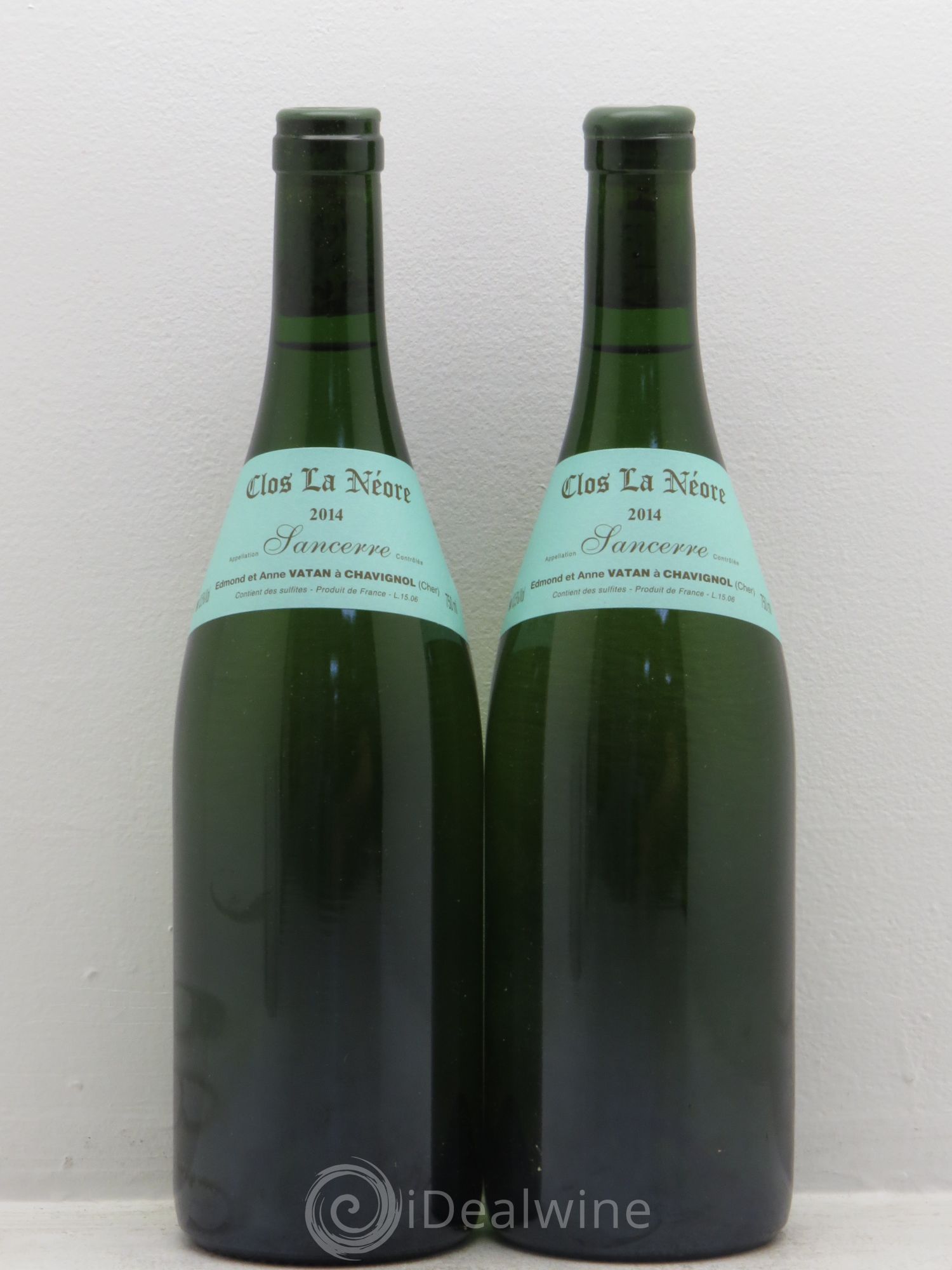 Sancerre Clos la Neore Edmond Vatan 2014 - Lot de 2 bouteilles - 0