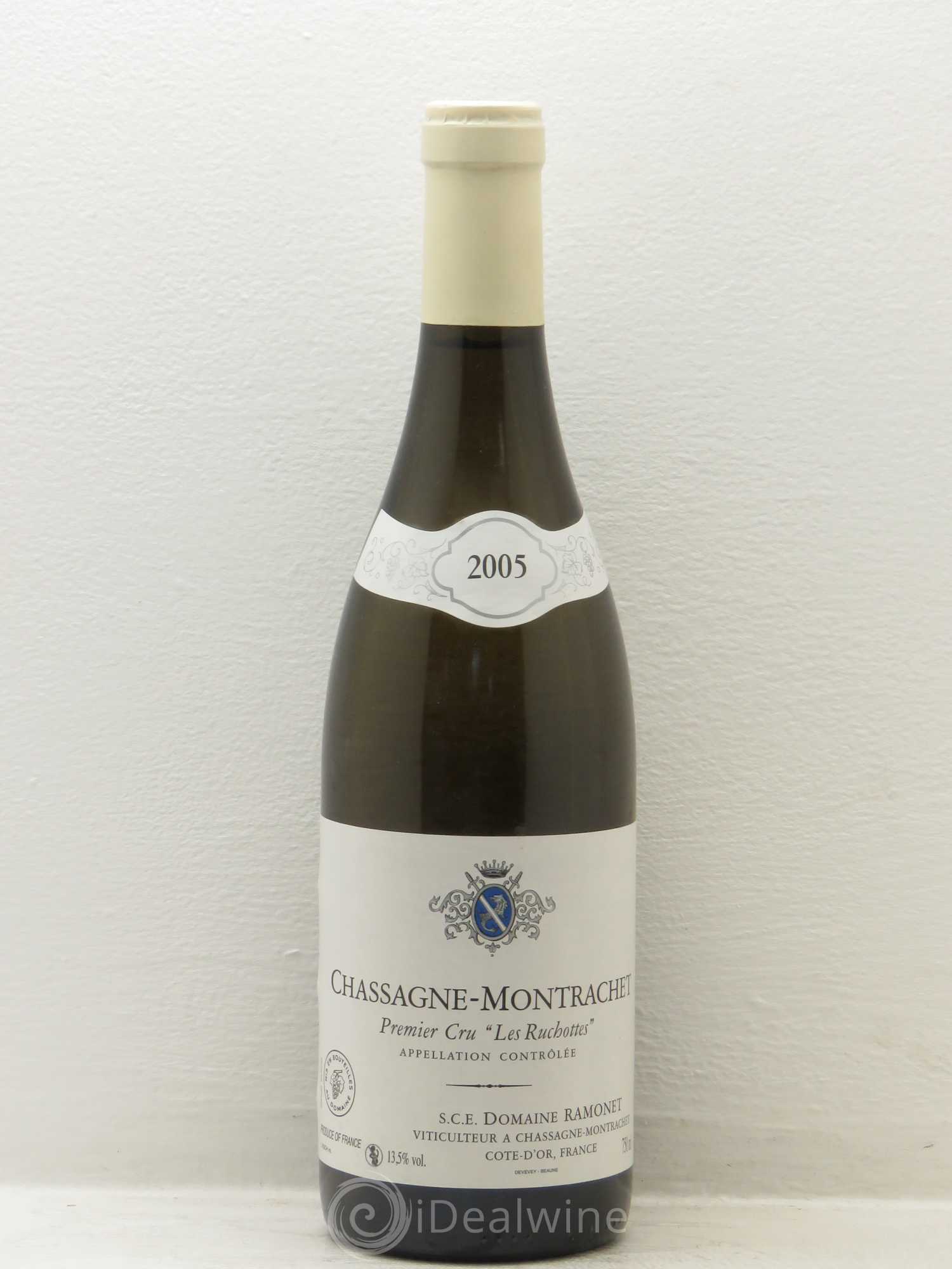 Chassagne-Montrachet 1er Cru 2005 - Lot de 1 bouteille - 0