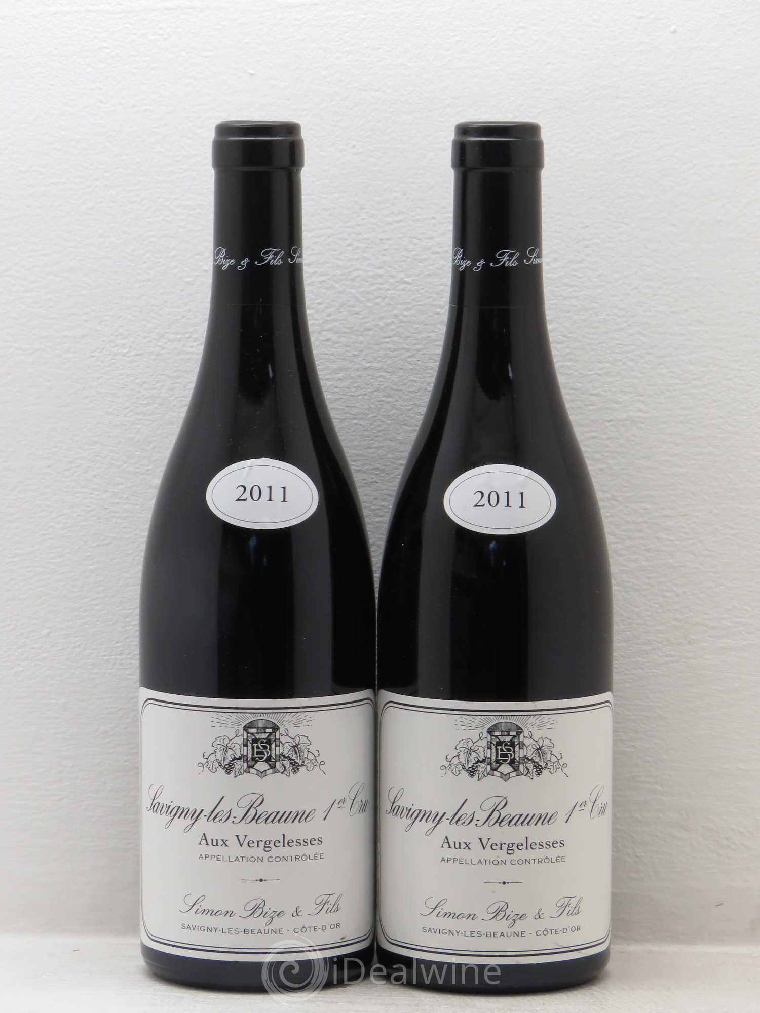 Savigny-lès-Beaune 1er Cru Aux Vergelesses Simon Bize & Fils 2011 - Lot de 2 bouteilles - 0