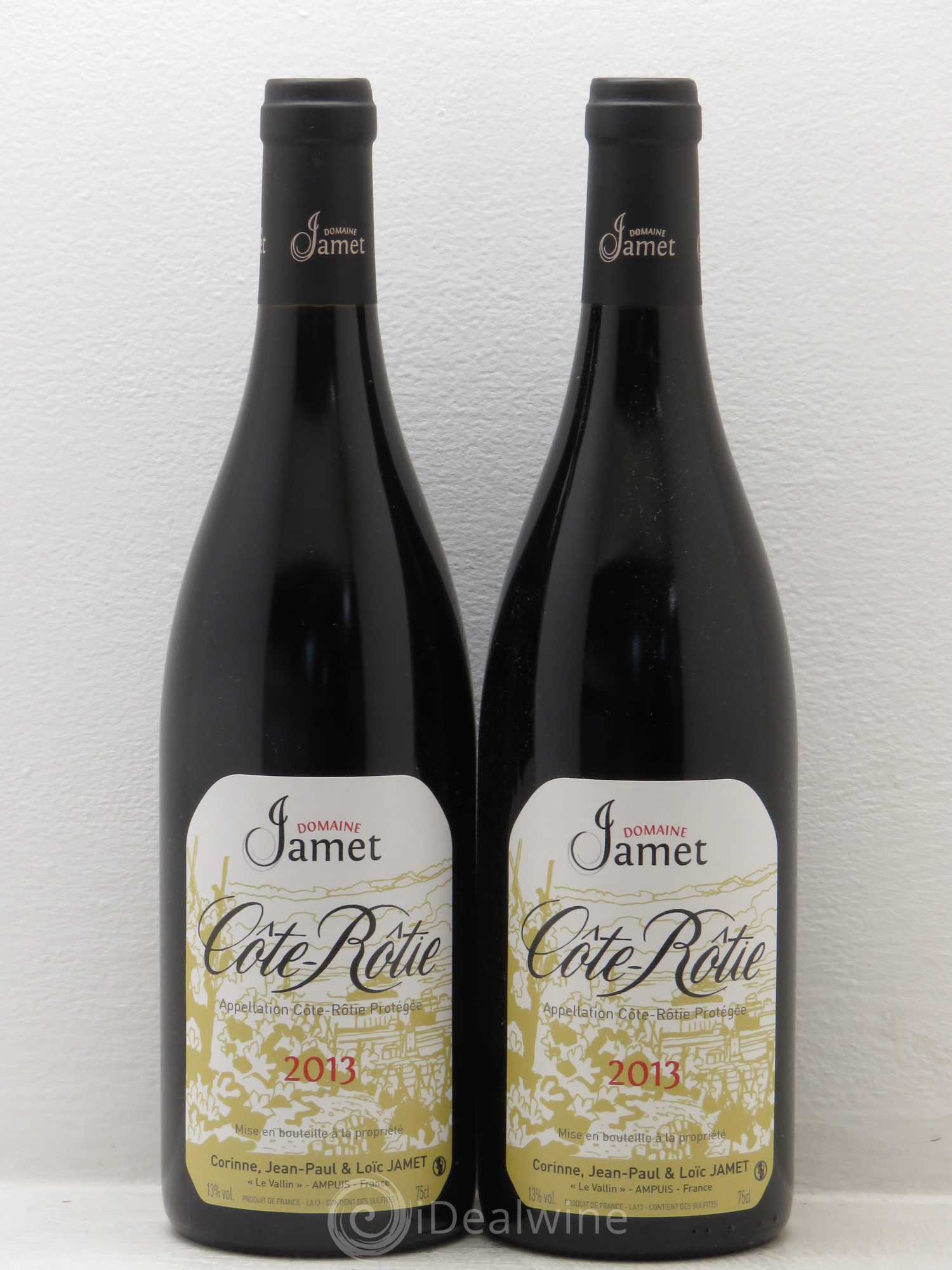 Côte-Rôtie Jamet (Domaine) 2013 - Lot de 2 bouteilles - 0