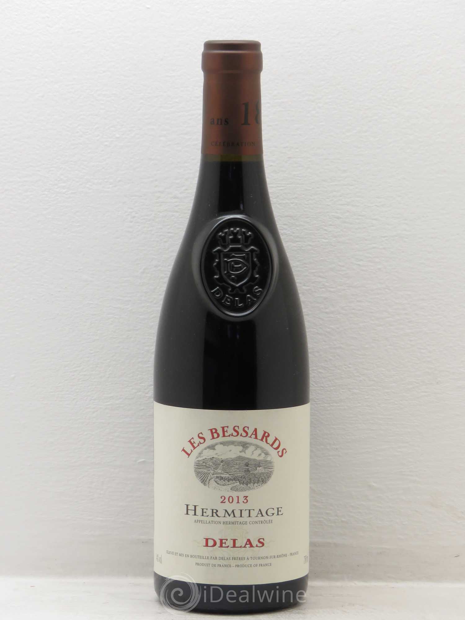Hermitage Les Bessards Delas Frères (sans prix de réserve) 2013 - Lot de 1 bouteille - 0