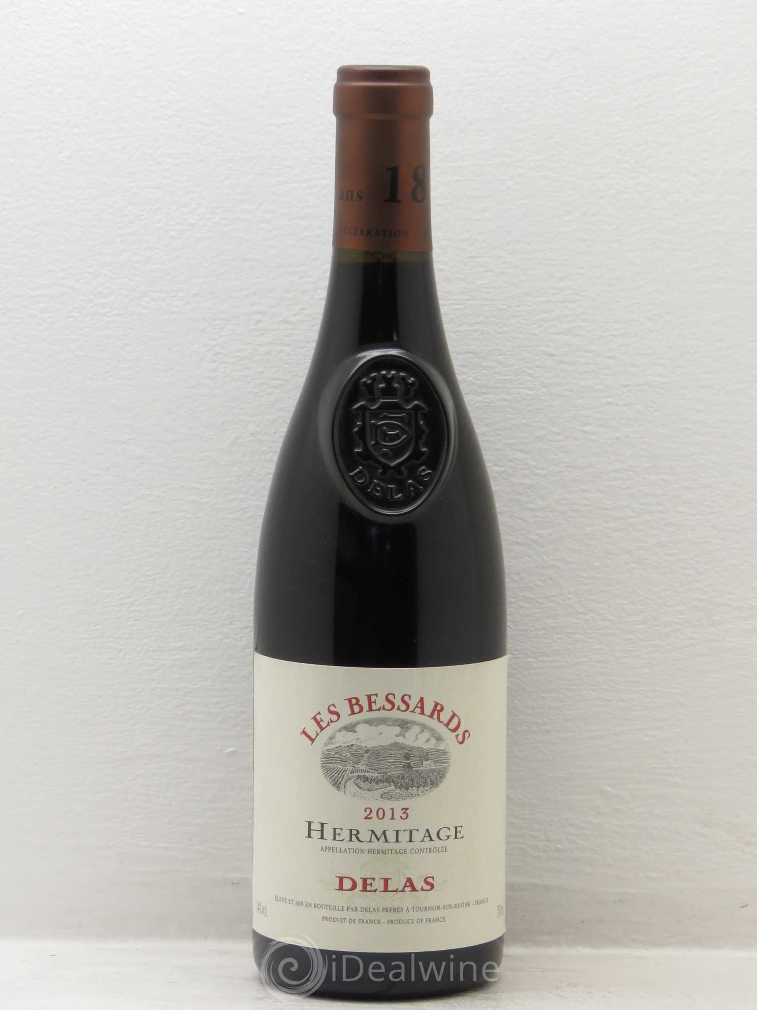 Hermitage Les Bessards Delas Frères (sans prix de réserve) 2013 - Lot de 1 bouteille - 0
