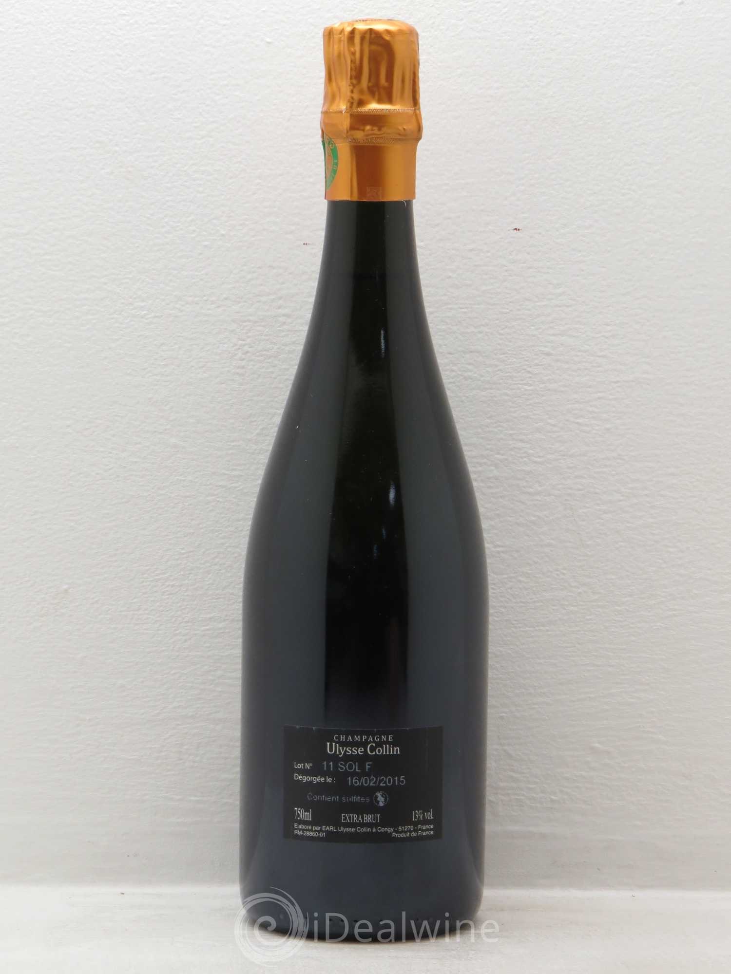 Champagne Extra Brut Blancs de Blanc Les Roises Domaine Ulysse Collin - Posten von 1 Flasche - 1