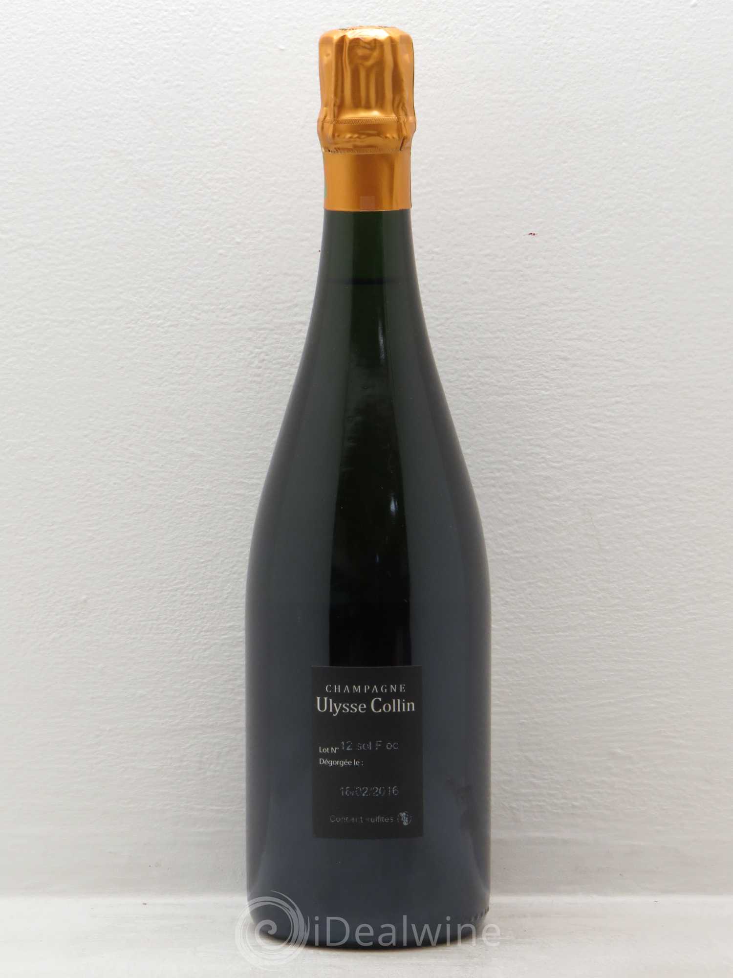 Champagne Extra Brut Blancs de Blanc Les Pierrières Domaine Ulysse Collin - Posten von 1 Flasche - 1