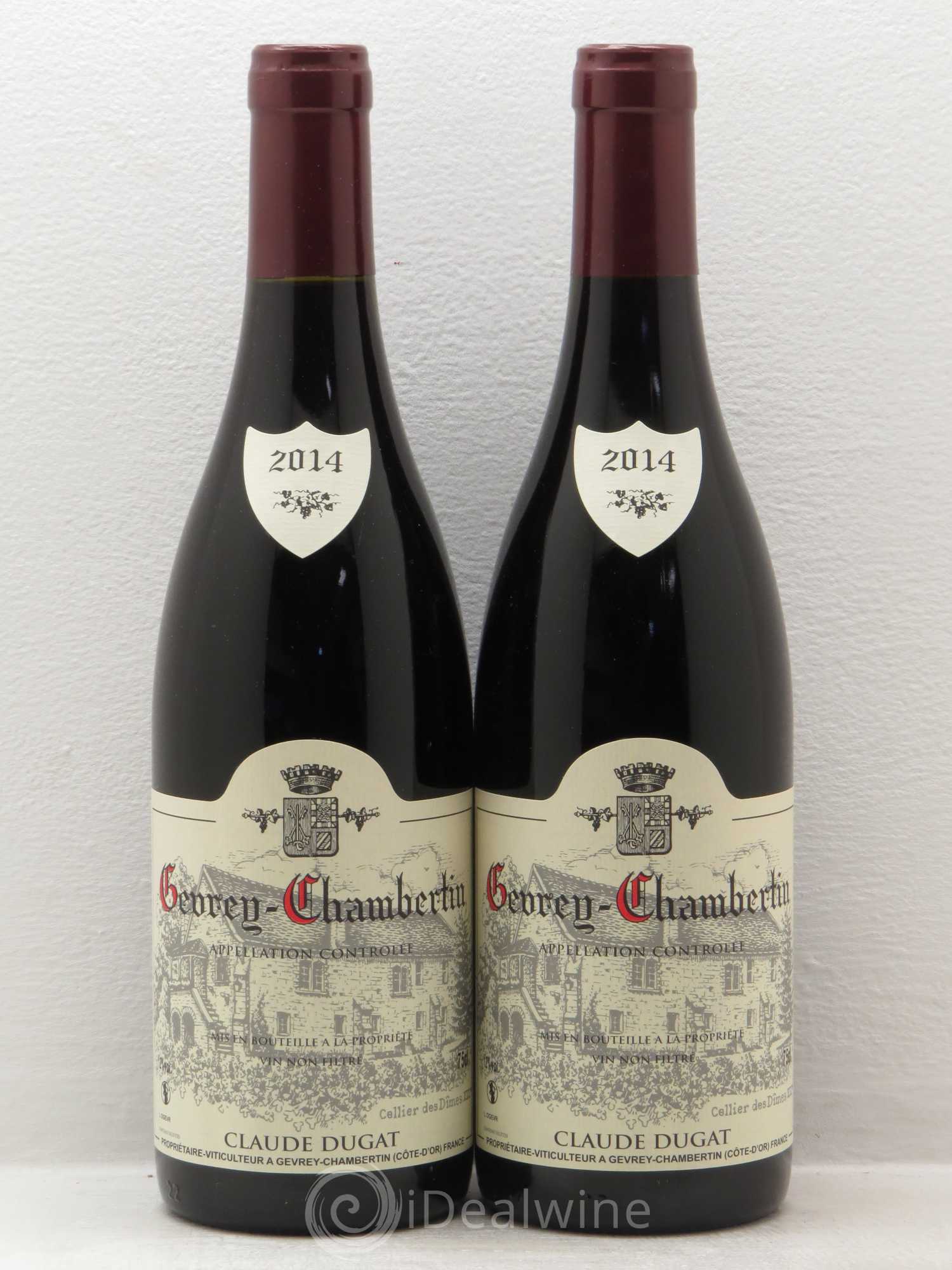 Gevrey-Chambertin Claude Dugat 2014 - Lot de 2 bouteilles - 0