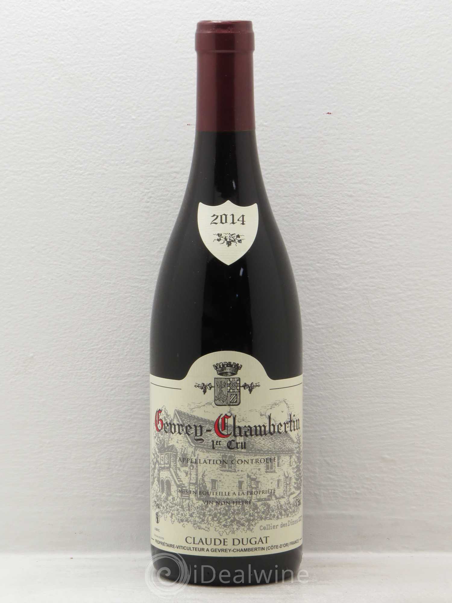 Gevrey-Chambertin 1er Cru Claude Dugat 2014 - Lot de 1 bouteille - 0