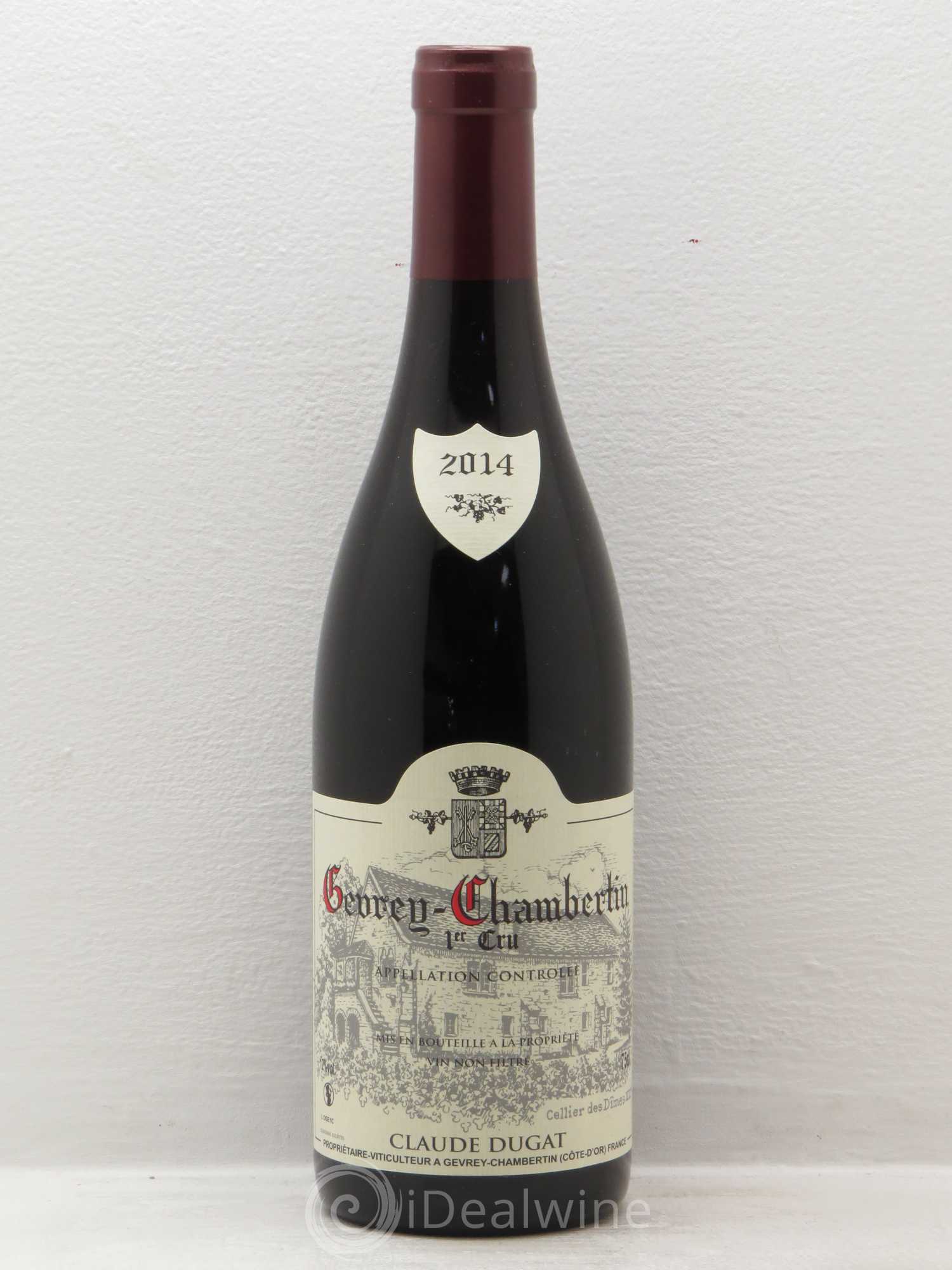Gevrey-Chambertin 1er Cru Claude Dugat 2014 - Lot de 1 bouteille - 0