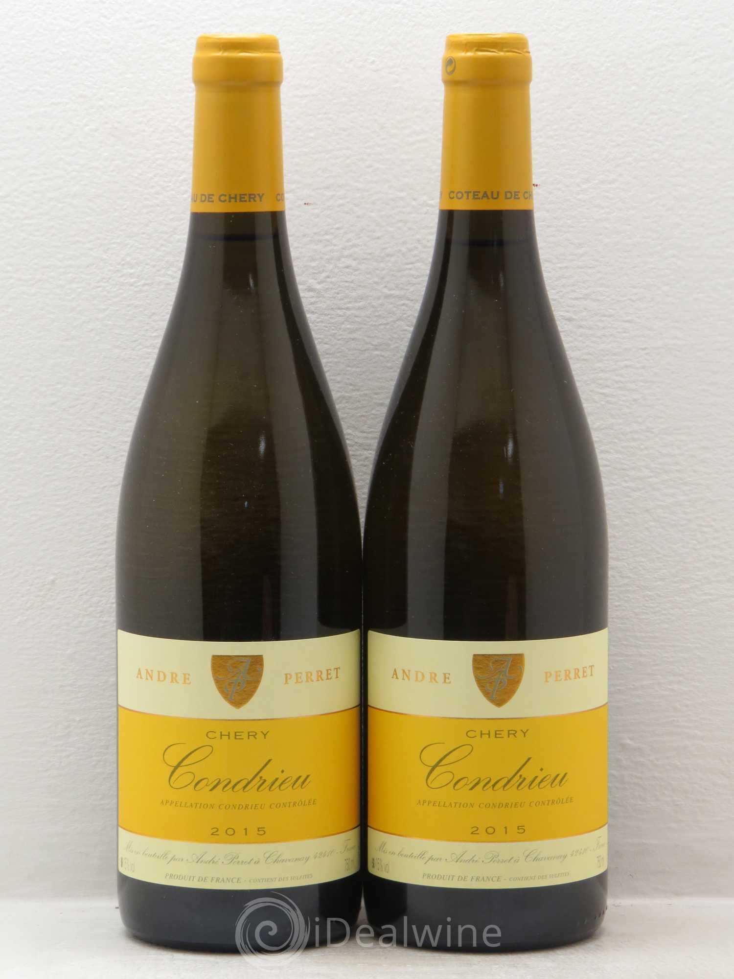 Condrieu Chery André Perret 2015 - Lot de 2 bouteilles - 0