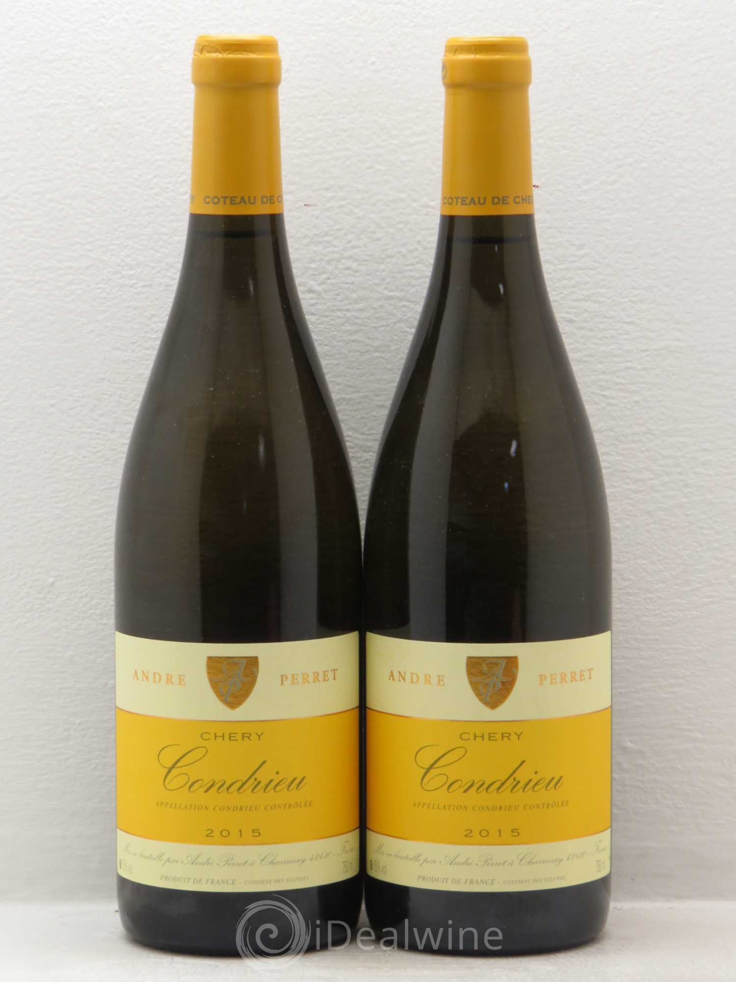 Condrieu Chery André Perret 2015 - Lot de 2 bouteilles - 0