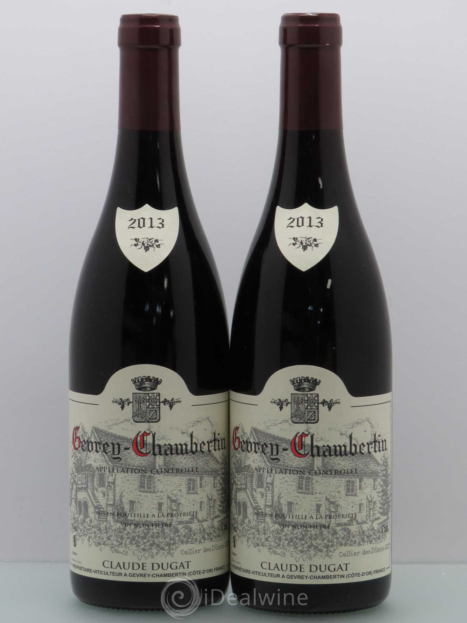 Gevrey-Chambertin Claude Dugat 2013 - Lot de 2 bouteilles - 0