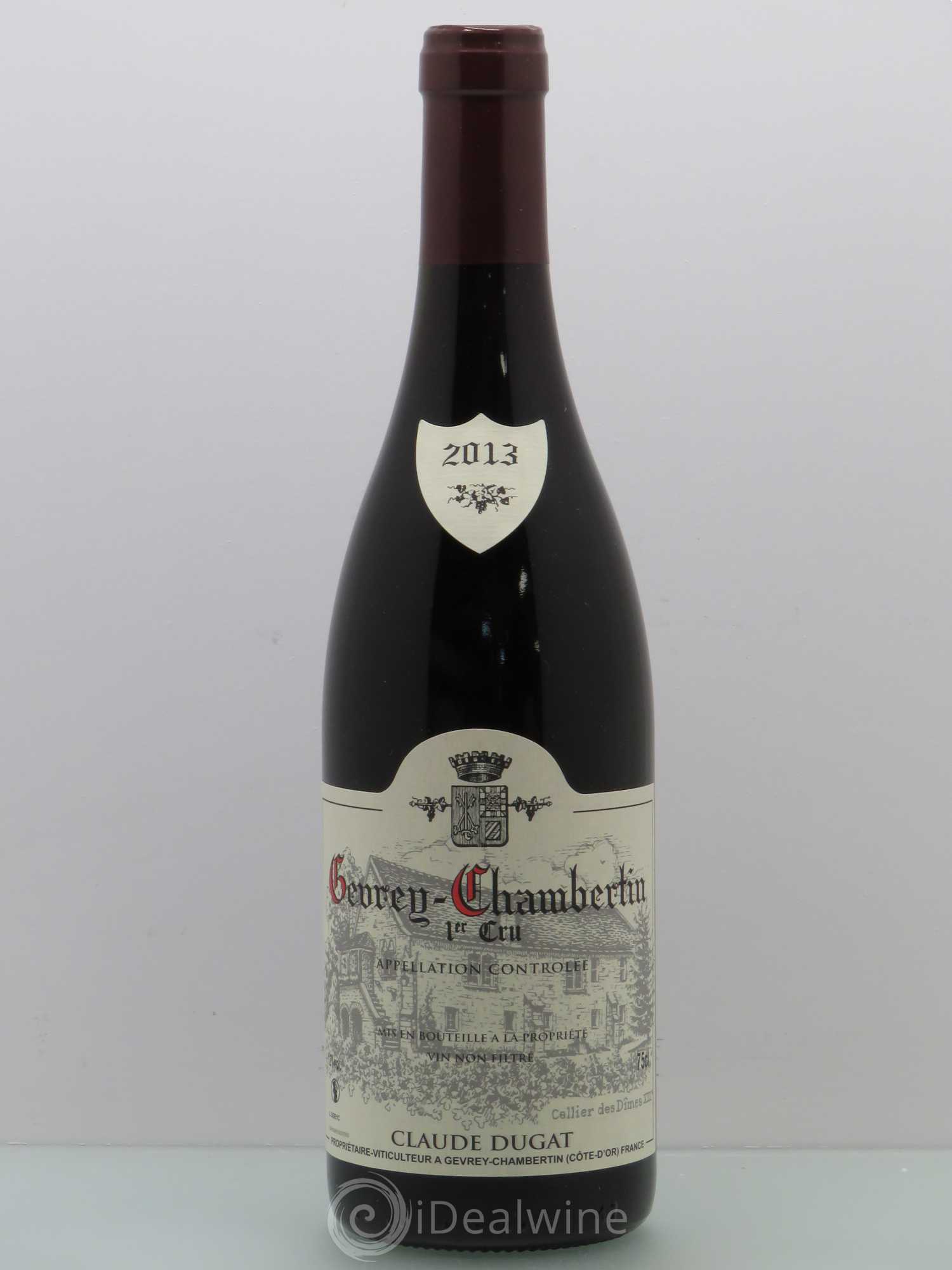 Gevrey-Chambertin 1er Cru Claude Dugat 2013 - Lot de 1 bouteille - 0