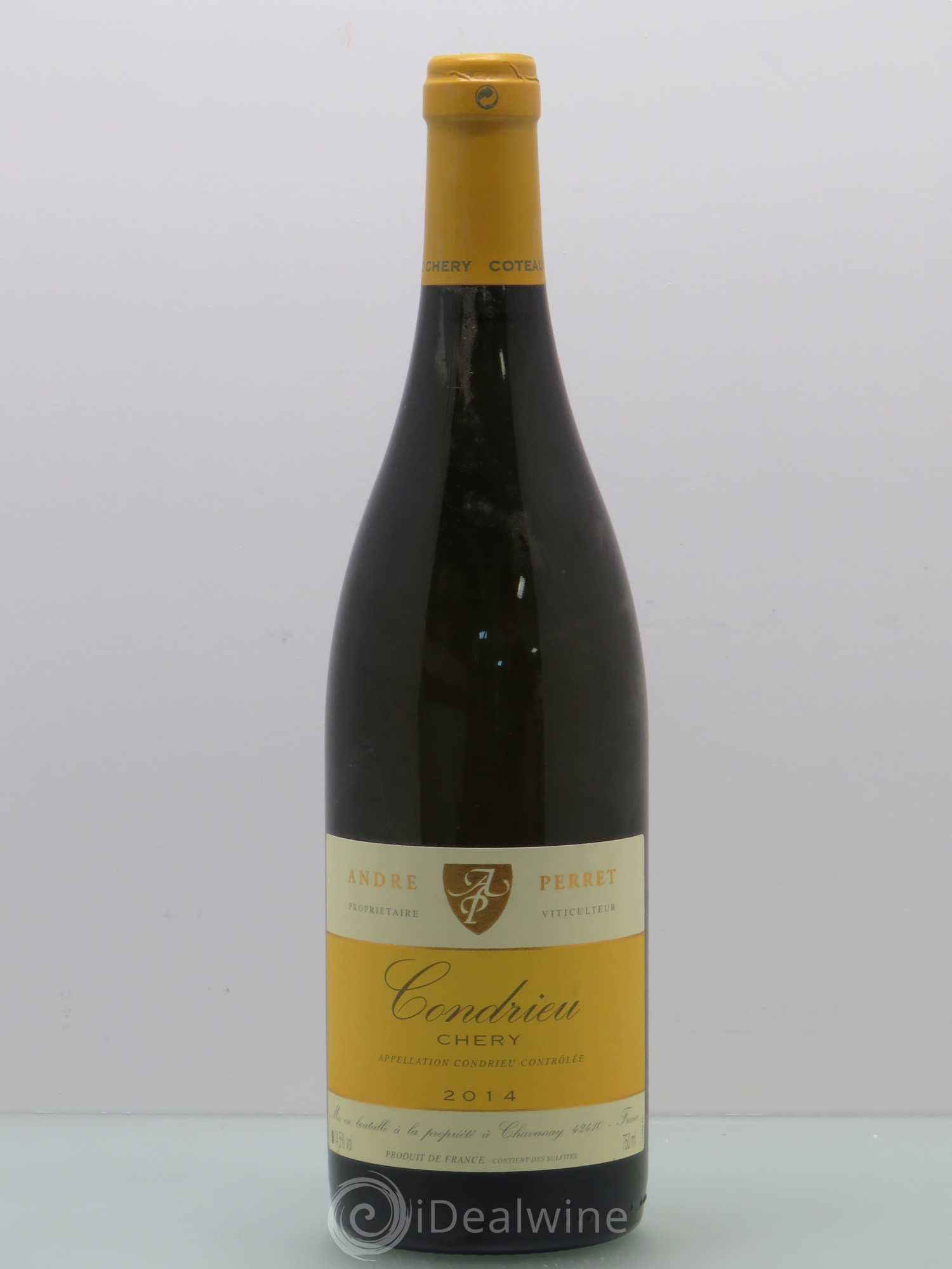 Condrieu Coteaux De Cherry Domaine Andre Perret 2014 - Posten von 1 Flasche - 0