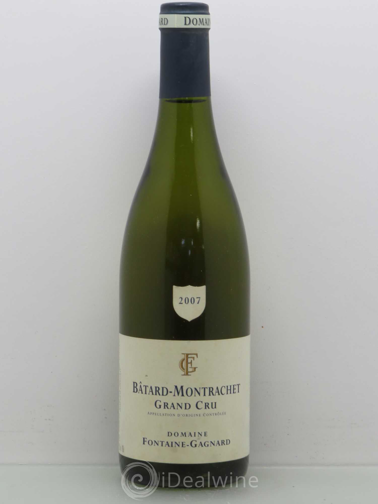 Bâtard-Montrachet Grand Cru Domaine Fontaine Gagnard 2007 - Posten von 1 Flasche - 0