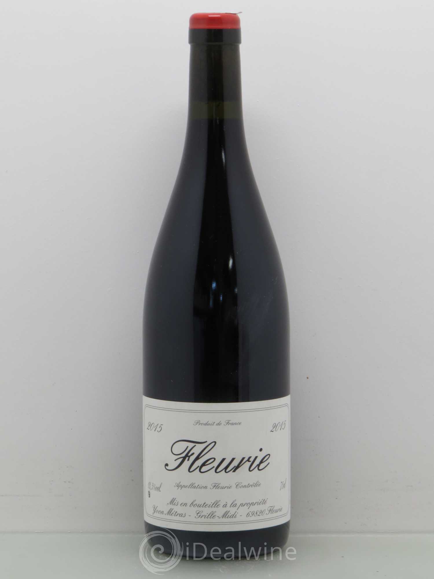 Fleurie Yvon Métras Vieilles vignes 2015 - Lot de 1 bouteille - 0