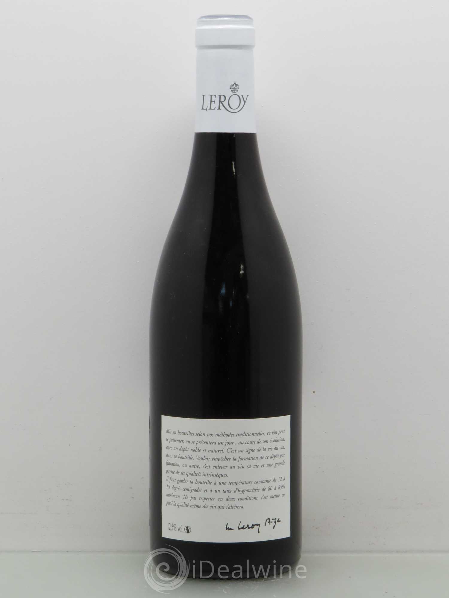 Bourgogne Leroy SA 2015 - Lot de 1 bouteille - 1