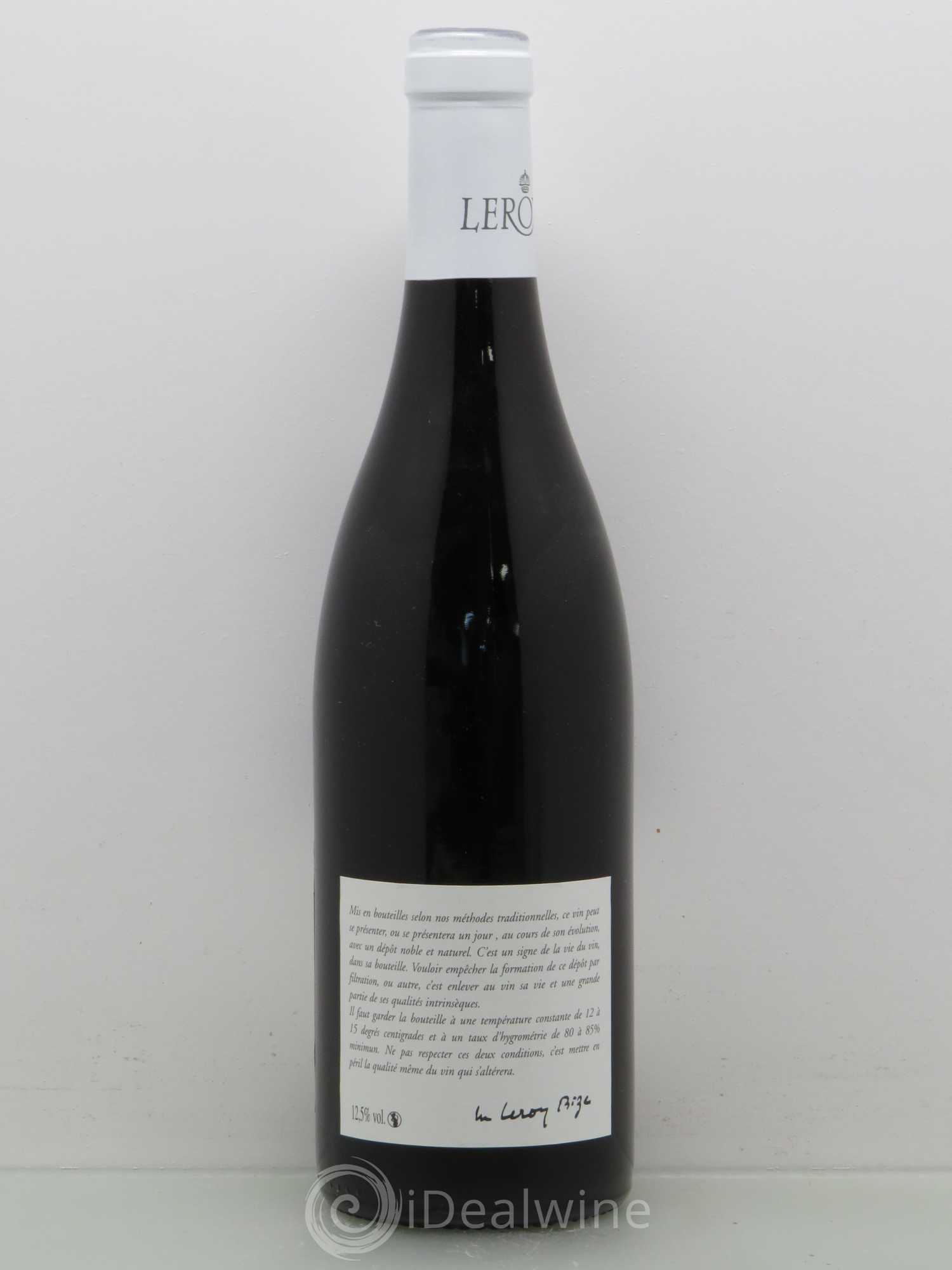 Bourgogne Leroy SA 2015 - Lot de 1 bouteille - 1