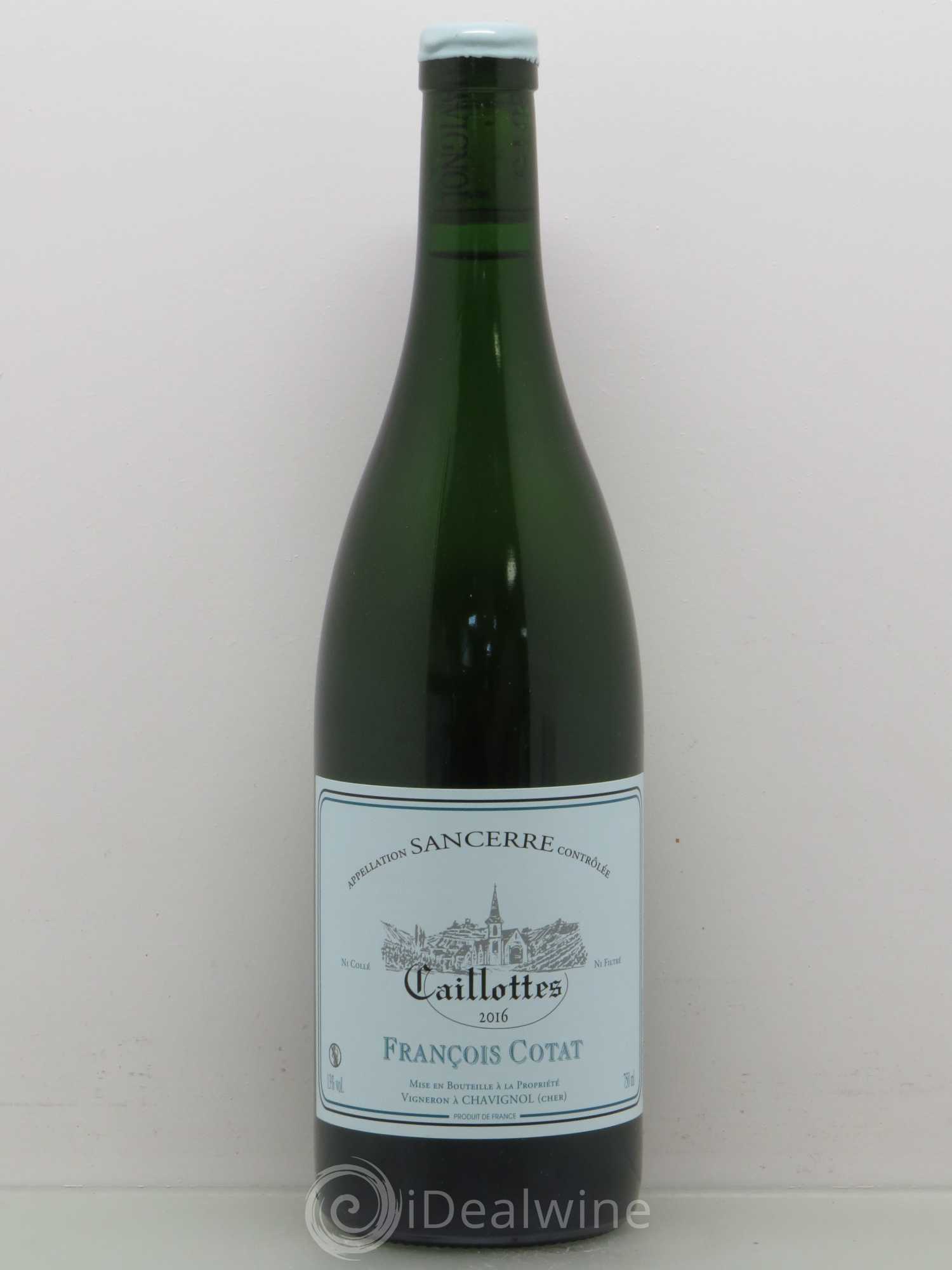 Sancerre Les Caillottes François Cotat 2016 - Lot de 1 bouteille - 0