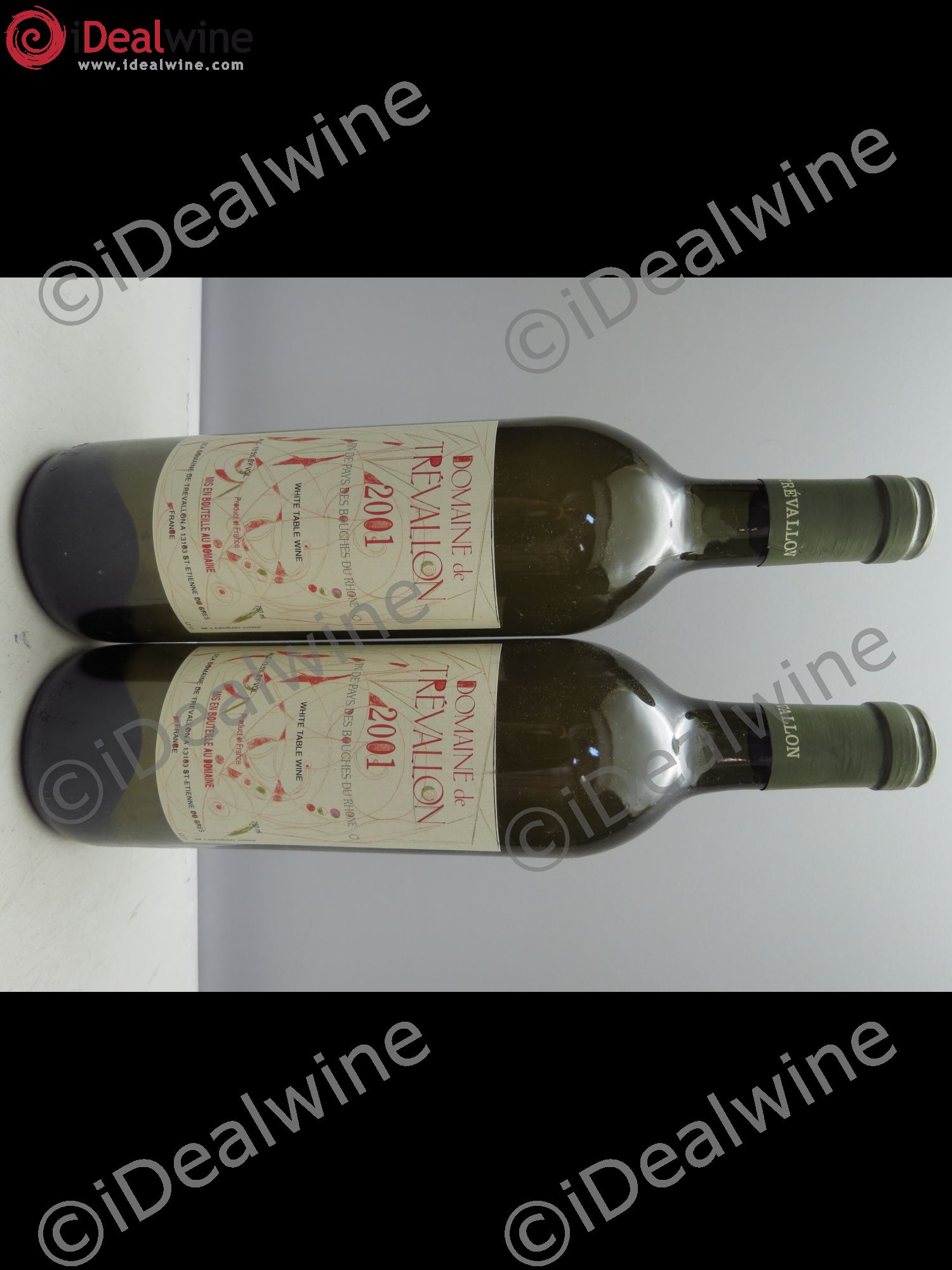 VDP Bouches du Rhône Trévallon (Domaine de) Eloi Dürrbach 2001 - Lot de 2 bouteilles - 0